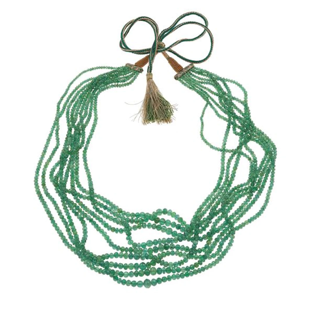 Emerald necklace
