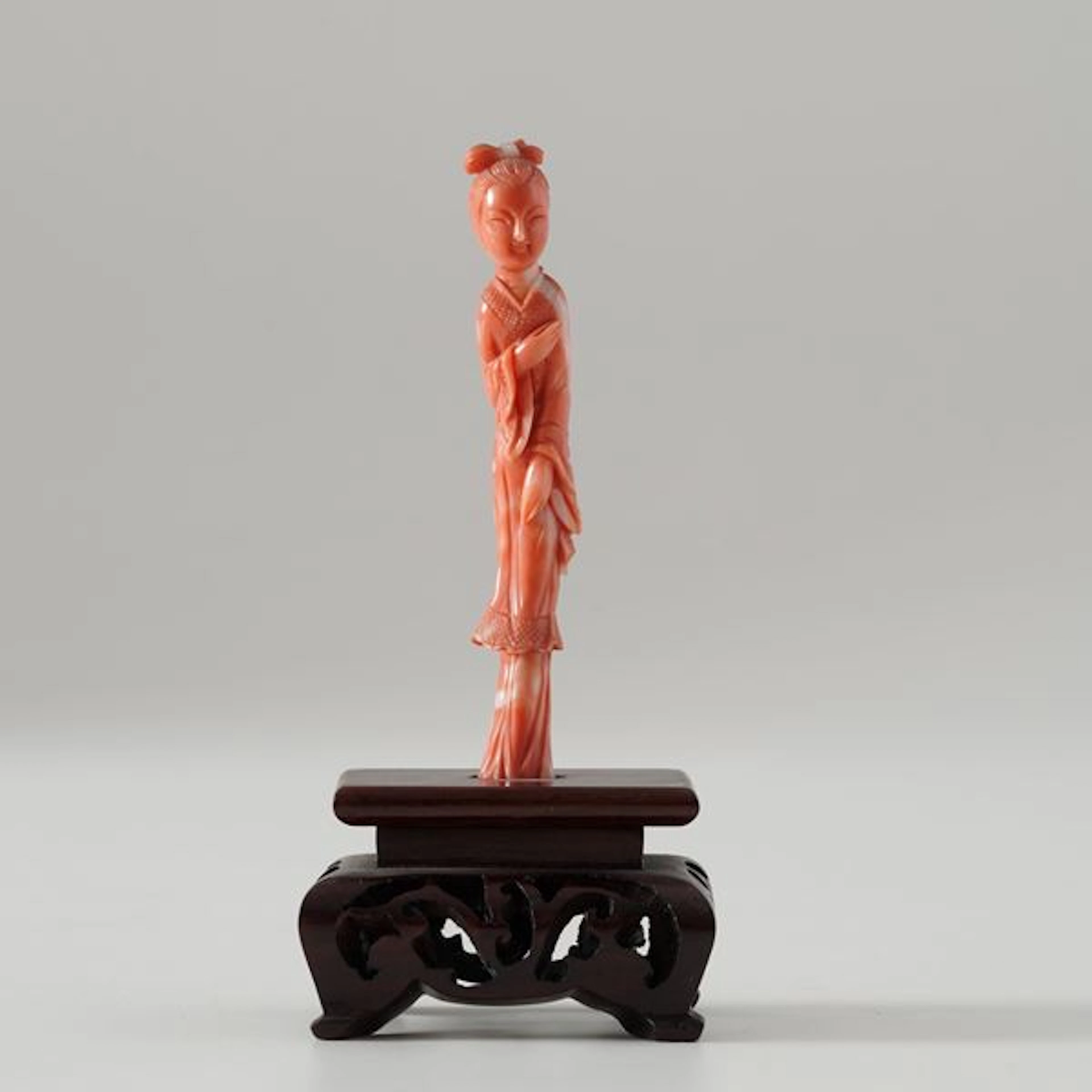 Coral lady figure