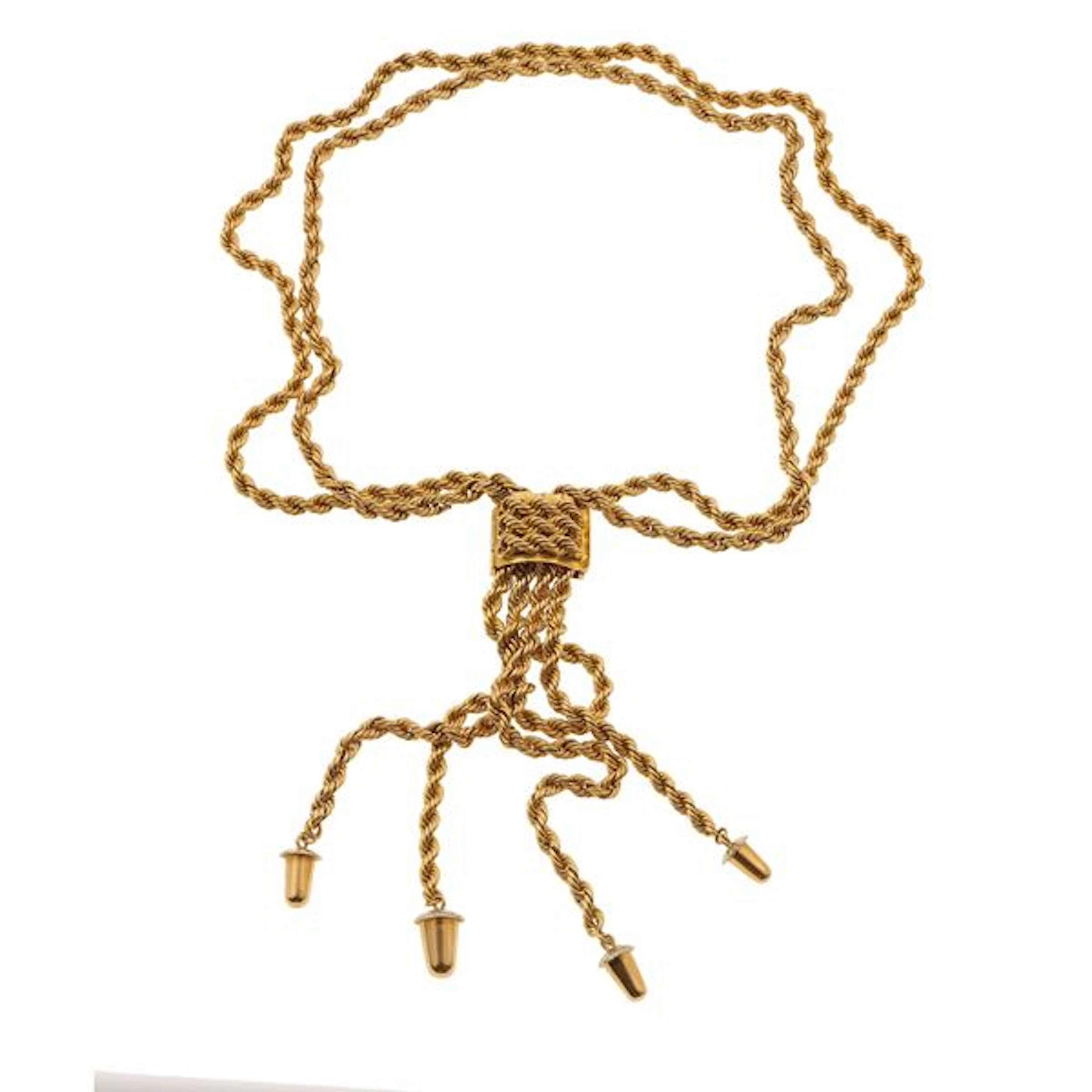 Gold necklace