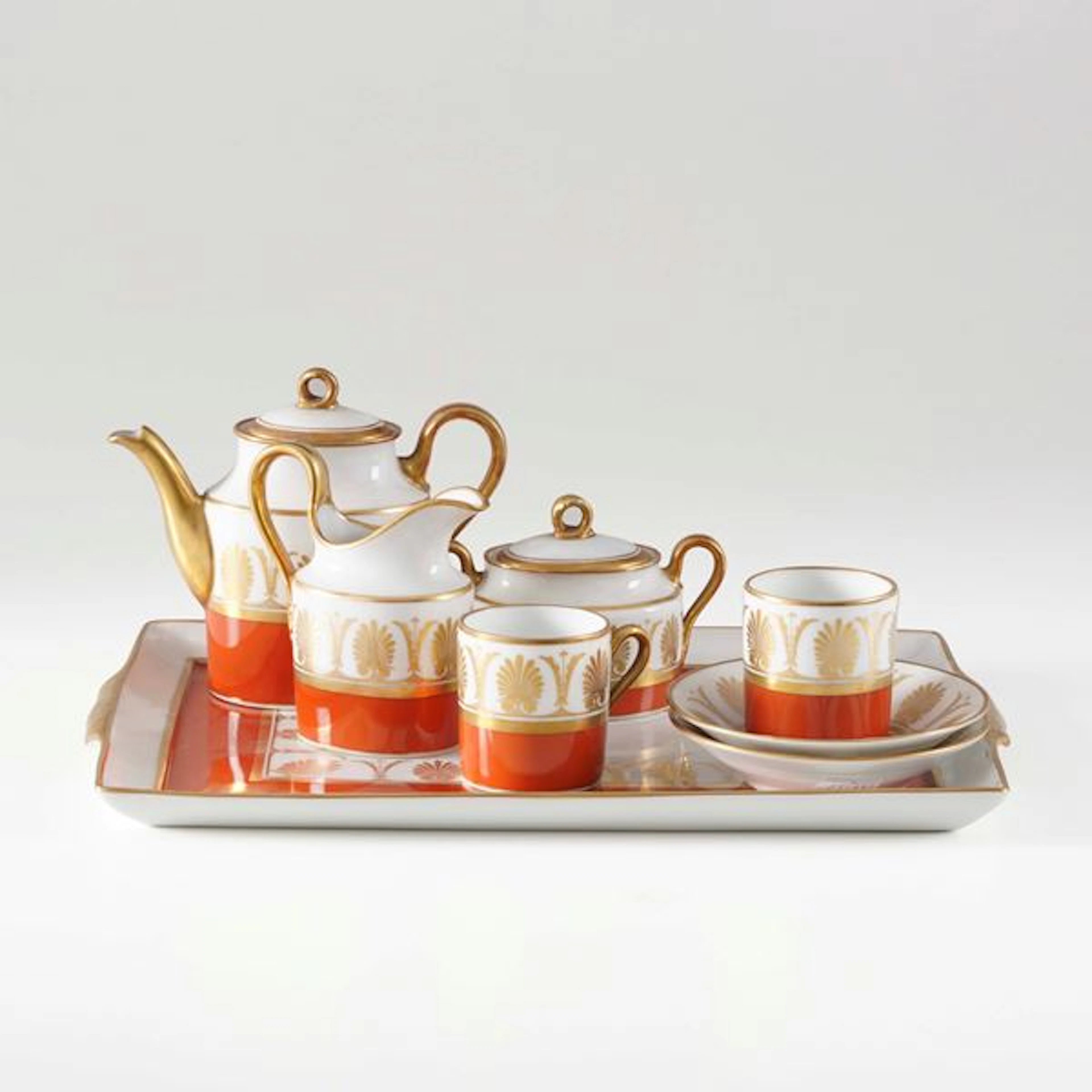 Servizio da caffÃ¨ tÃªte-Ã -tÃªte, Ginori metÃ del XX secolo