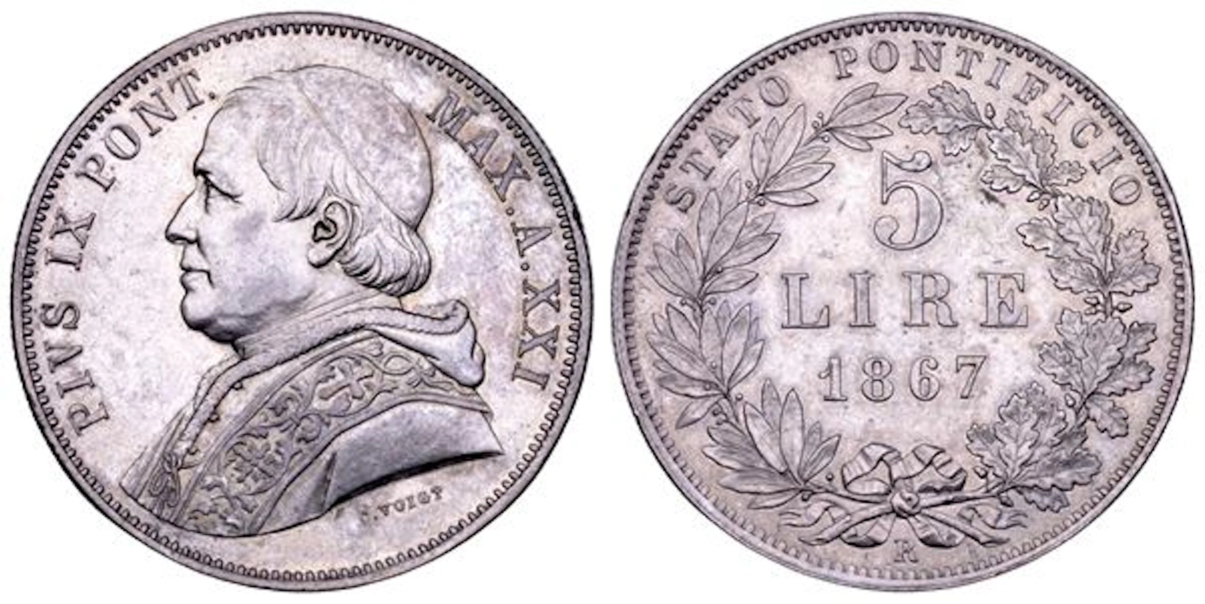STATO PONTIFICIO. PIO IX (Giovanni Maria Mastai Ferretti), 1846-1878.