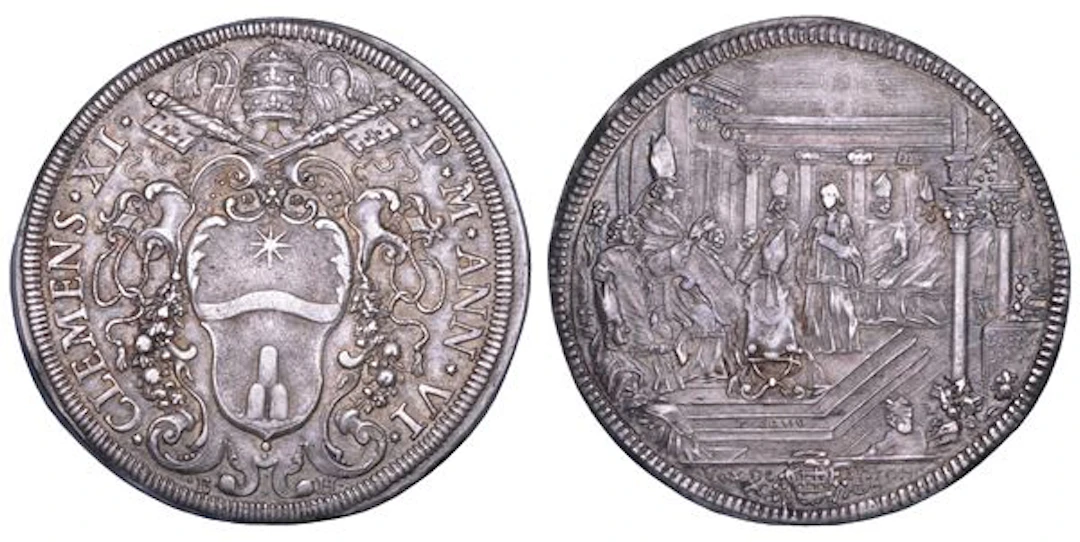 STATO PONTIFICIO. CLEMENTE XI (Giovanni Francesco Albani), 1700-1721.