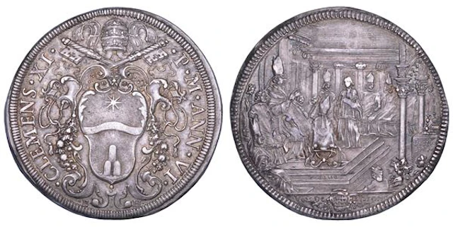 STATO PONTIFICIO. CLEMENTE XI (Giovanni Francesco Albani), 1700-1721.