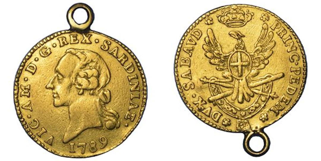 REGNO DI SARDEGNA. VITTORIO AMEDEO III DI SAVOIA, 1773-1796. Mezza