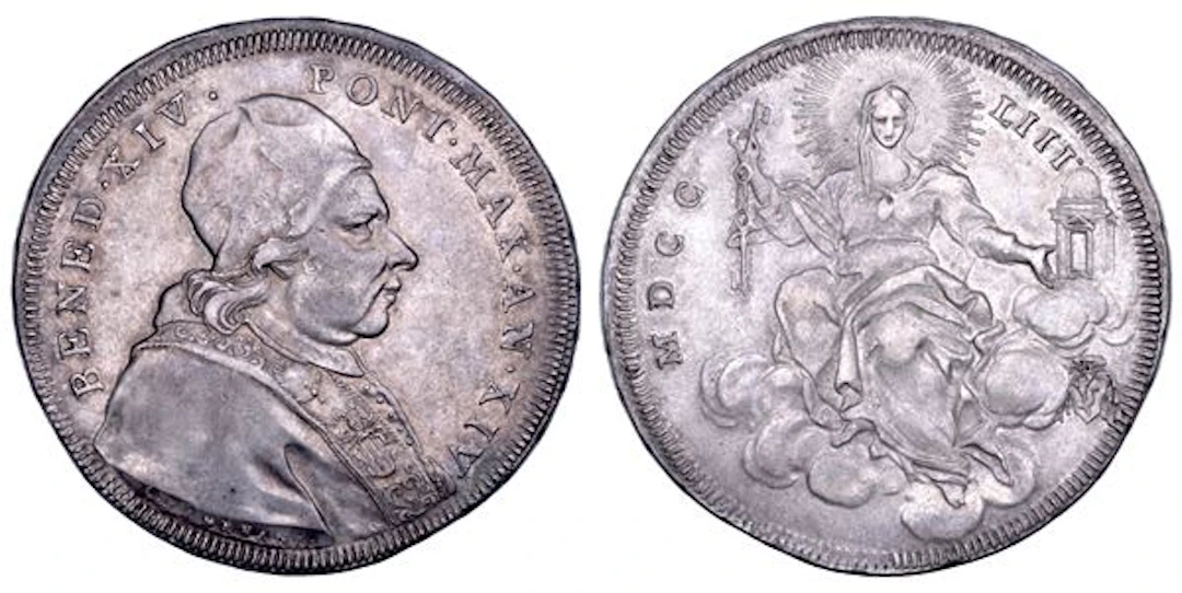 STATO PONTIFICIO. BENEDETTO XIV (Prospero Lambertini), 1740-1758.