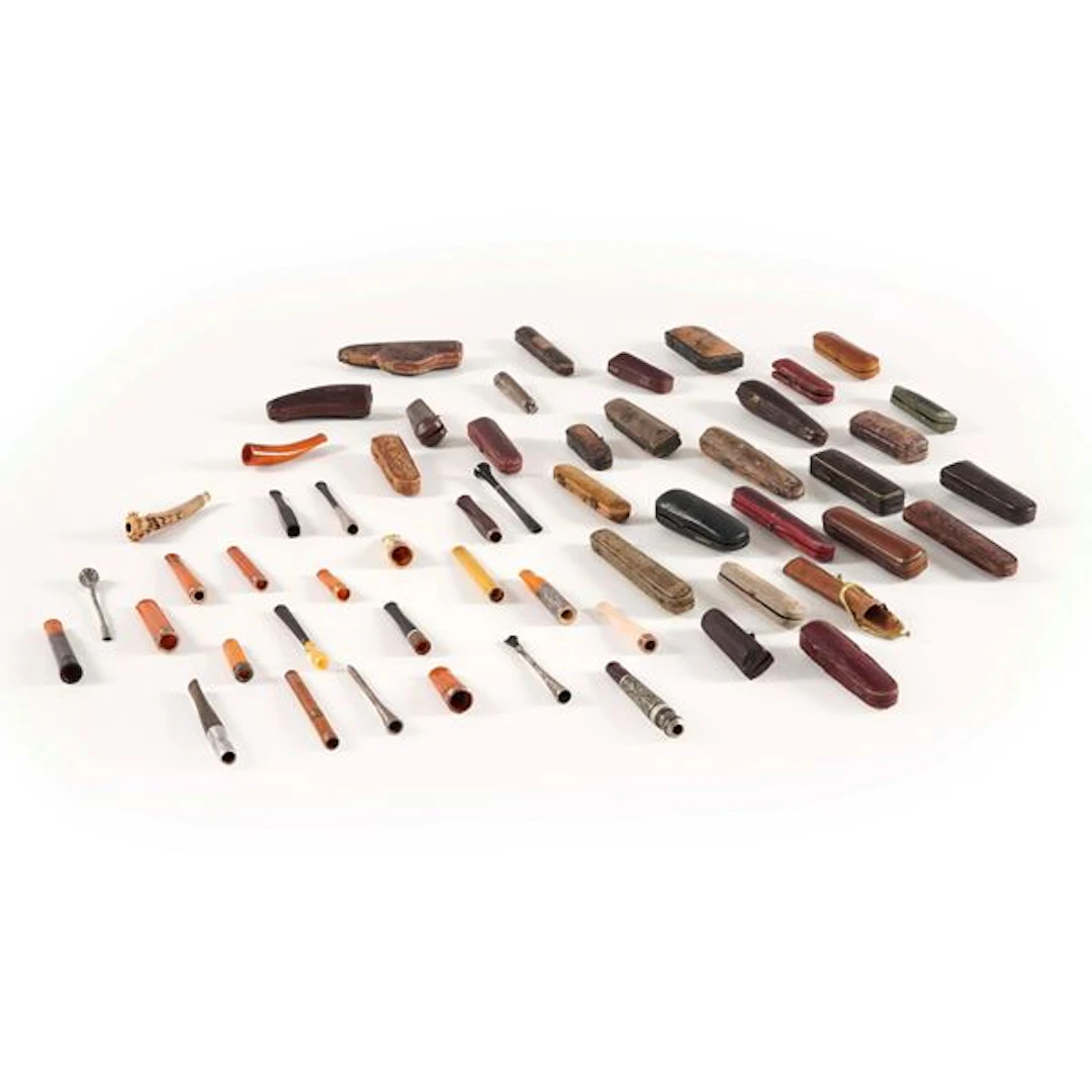 Grande collezione di bocchini in diversi materiali