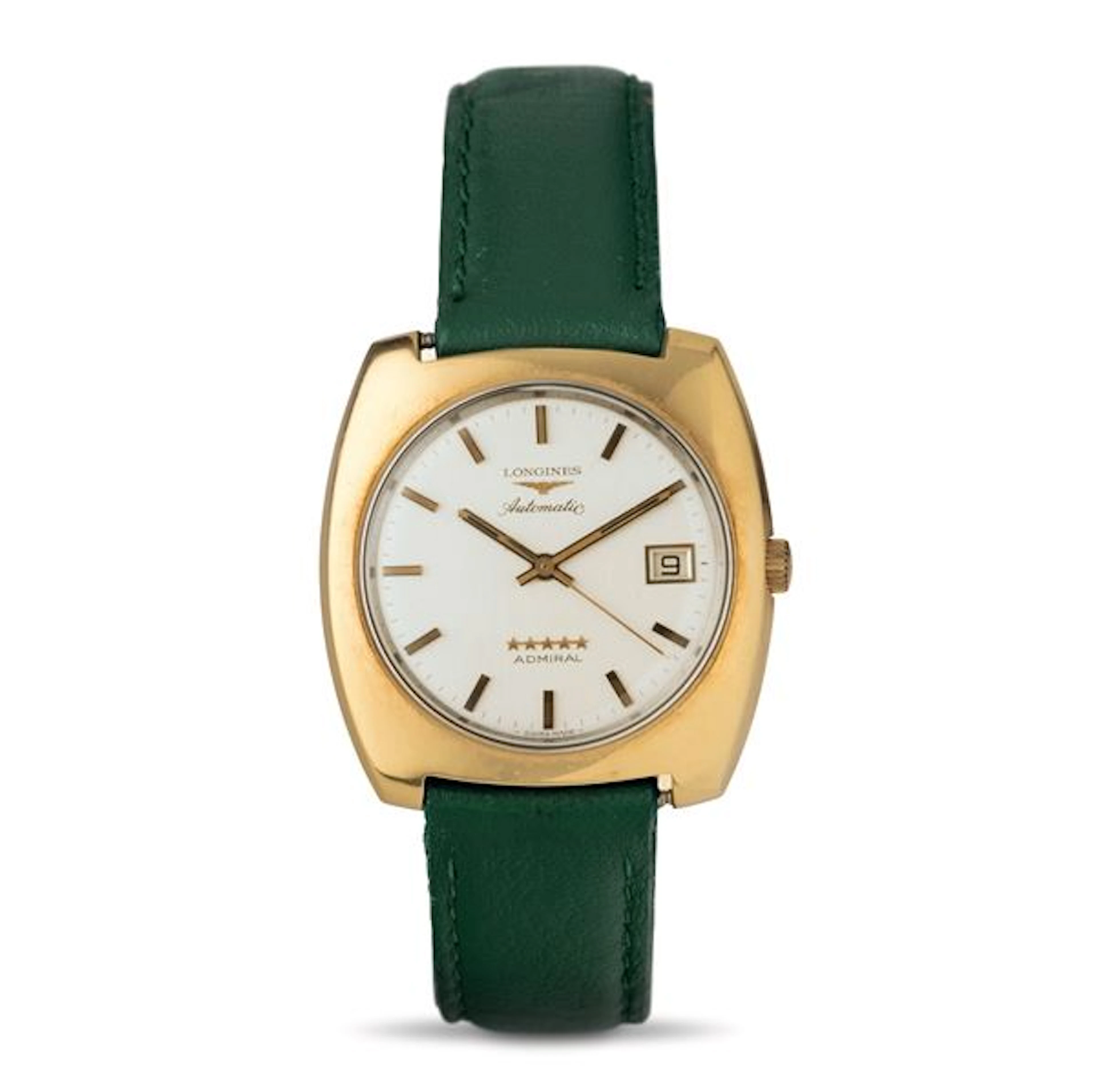 Admiral Tonneau ref. 2307 1 in oro giallo 18k, quadrante argentÃ¨