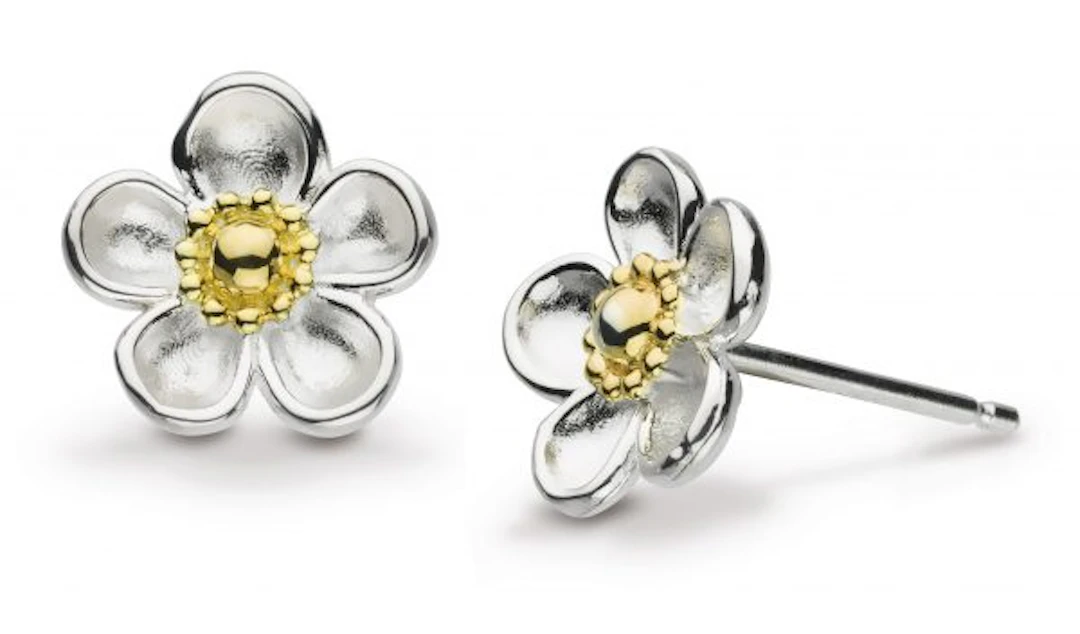 KIT HEATH WOOD ROSE STUDS
