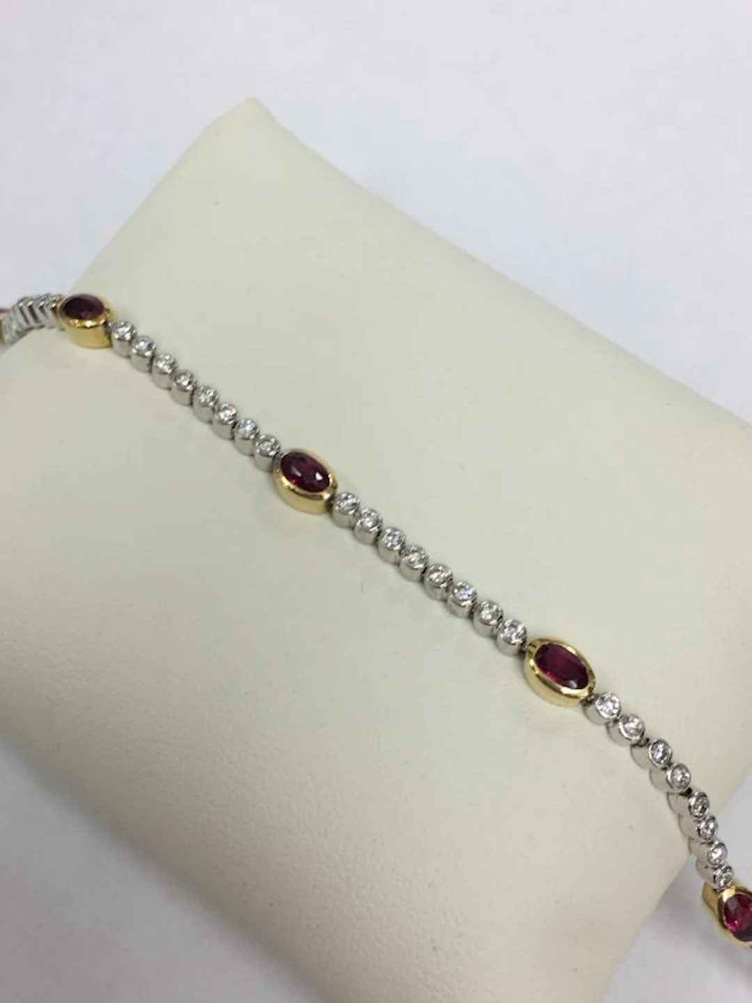 Diamond & Ruby Bracelet