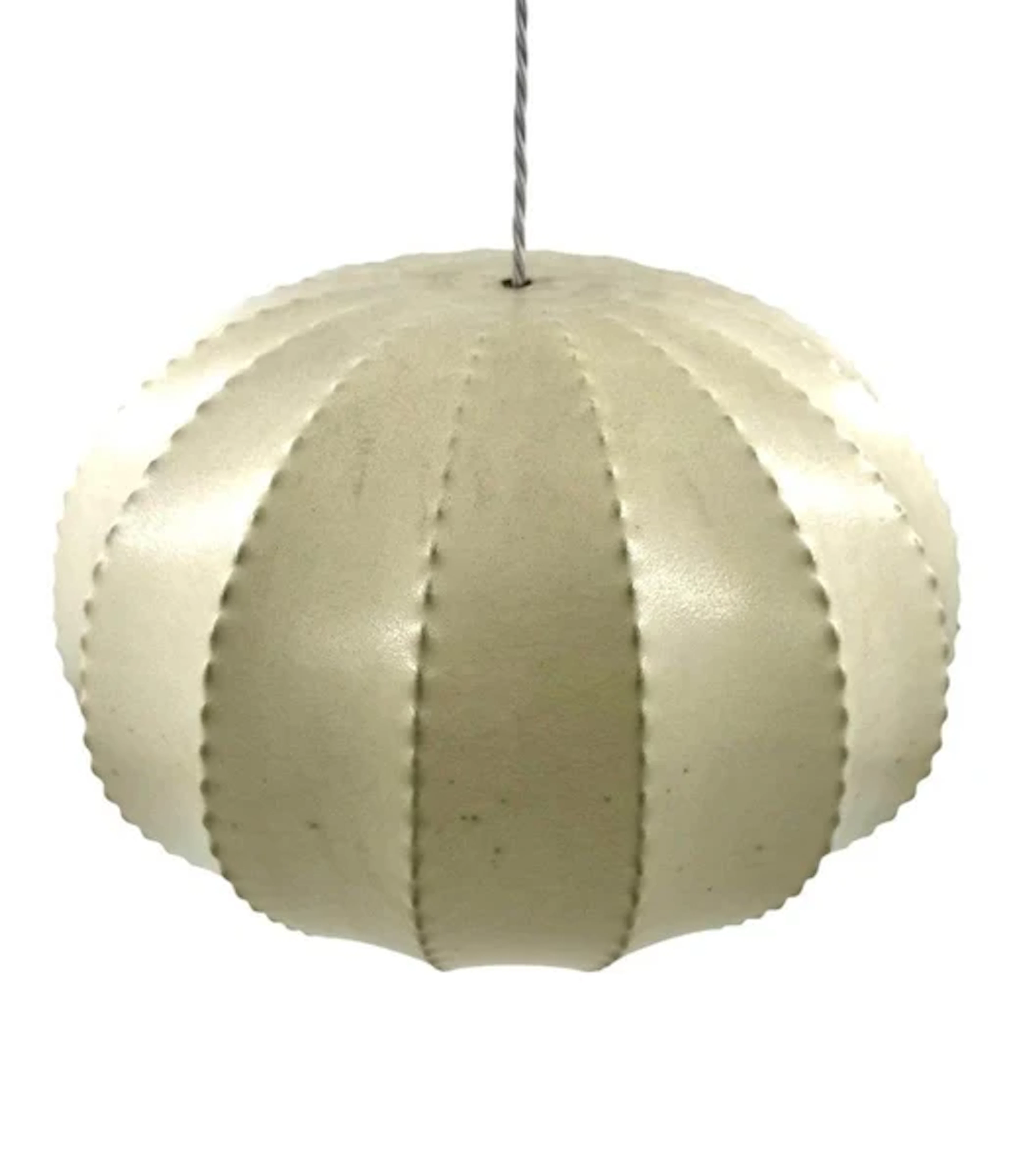 An Italian 1960s Cocoon pendant light designed by Achille and Pier