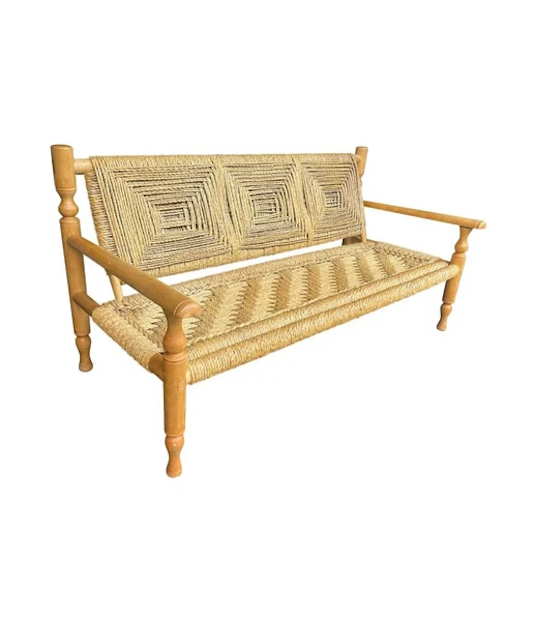 A wonderful 1950s sofa by Adrien Audoux and Frida Minet