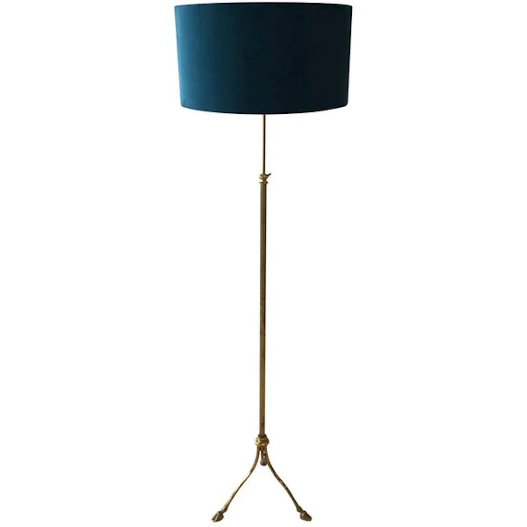 INTERESTING FRENCH ADJUSTABLE STANDARD LAMP