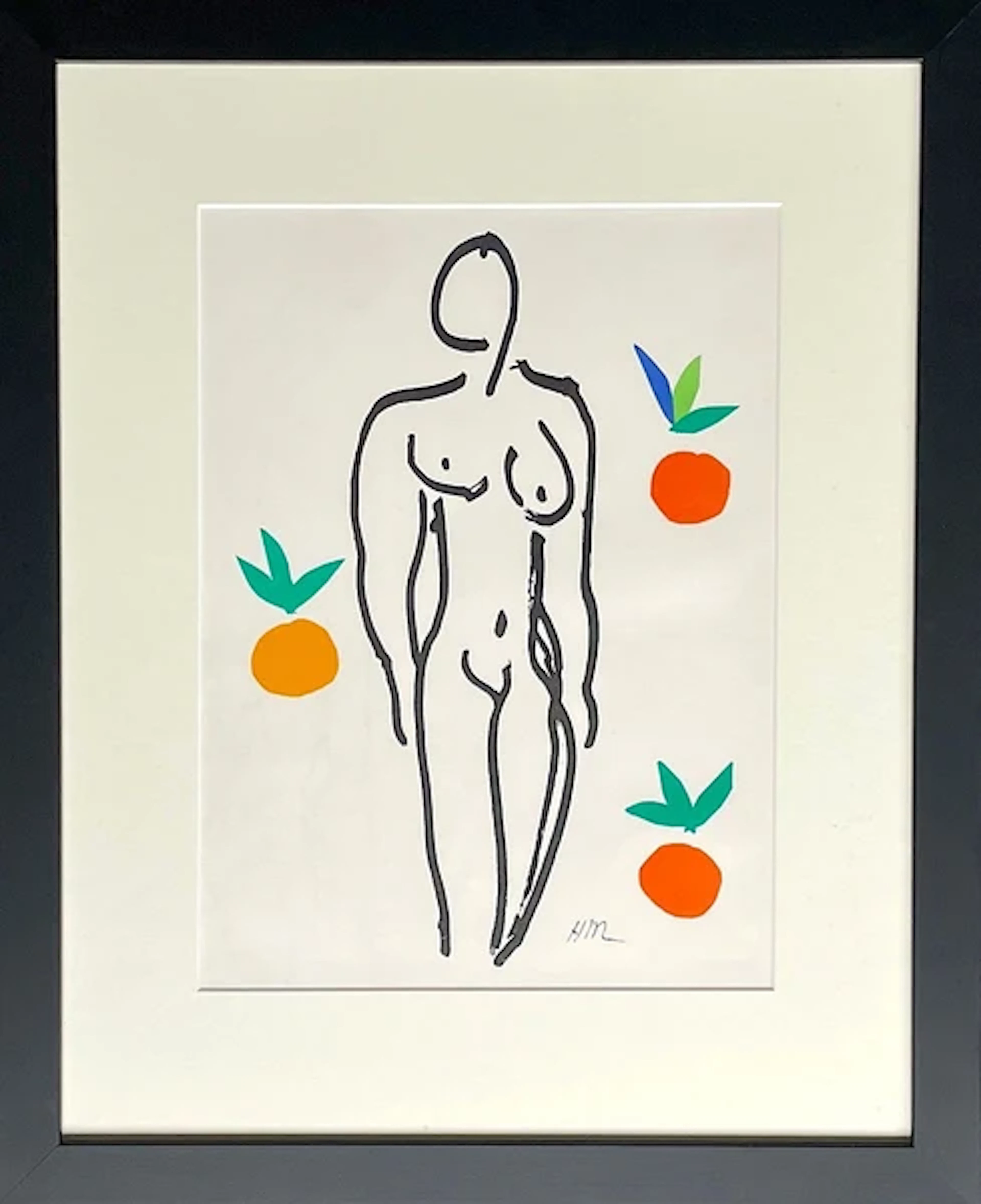 Henri Matisse "Nu aux Oranges" Orignal lithograph, printed in 1954