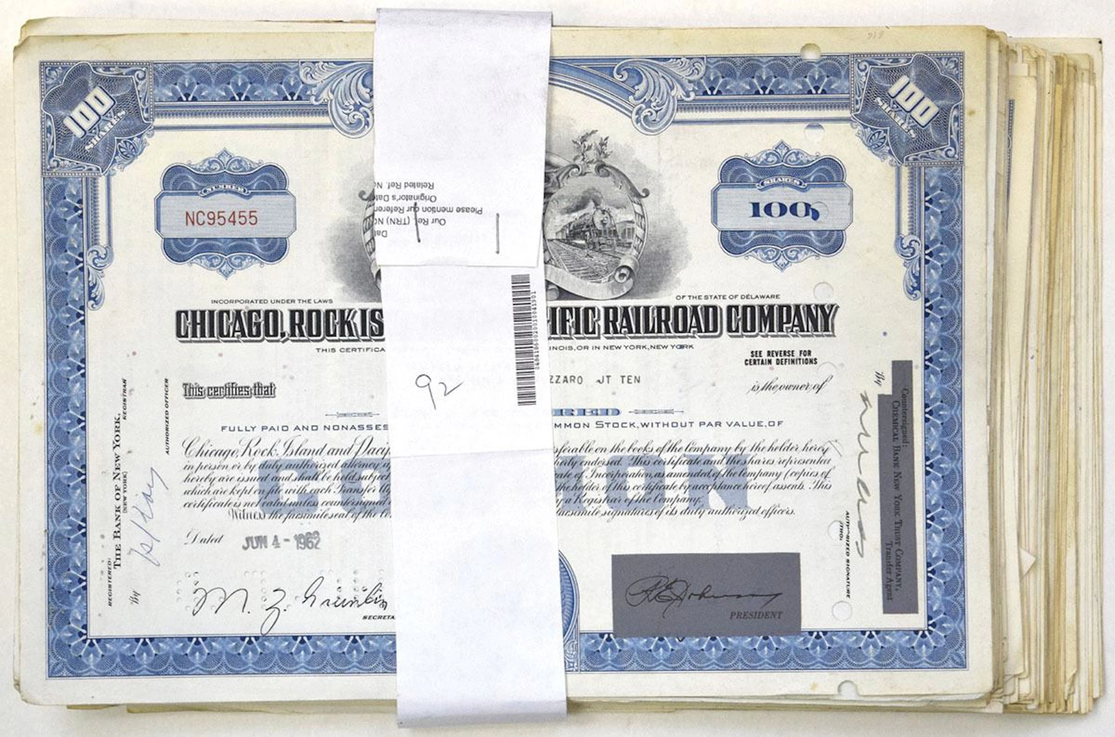 DE. Chicago, Rock Island & Pacific Railroad Co., 1948 to 1976, I/C
