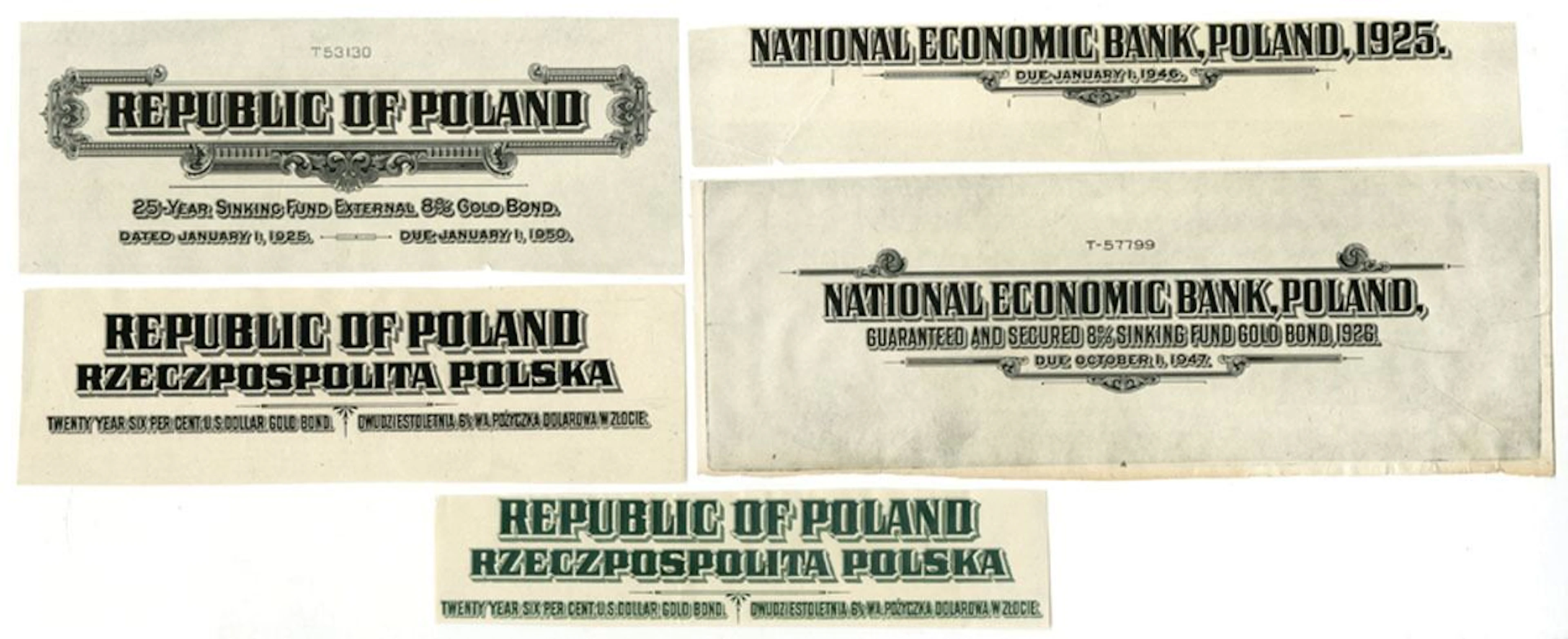 Poland. Republic of Poland and National Economic Bank, Poland Proof