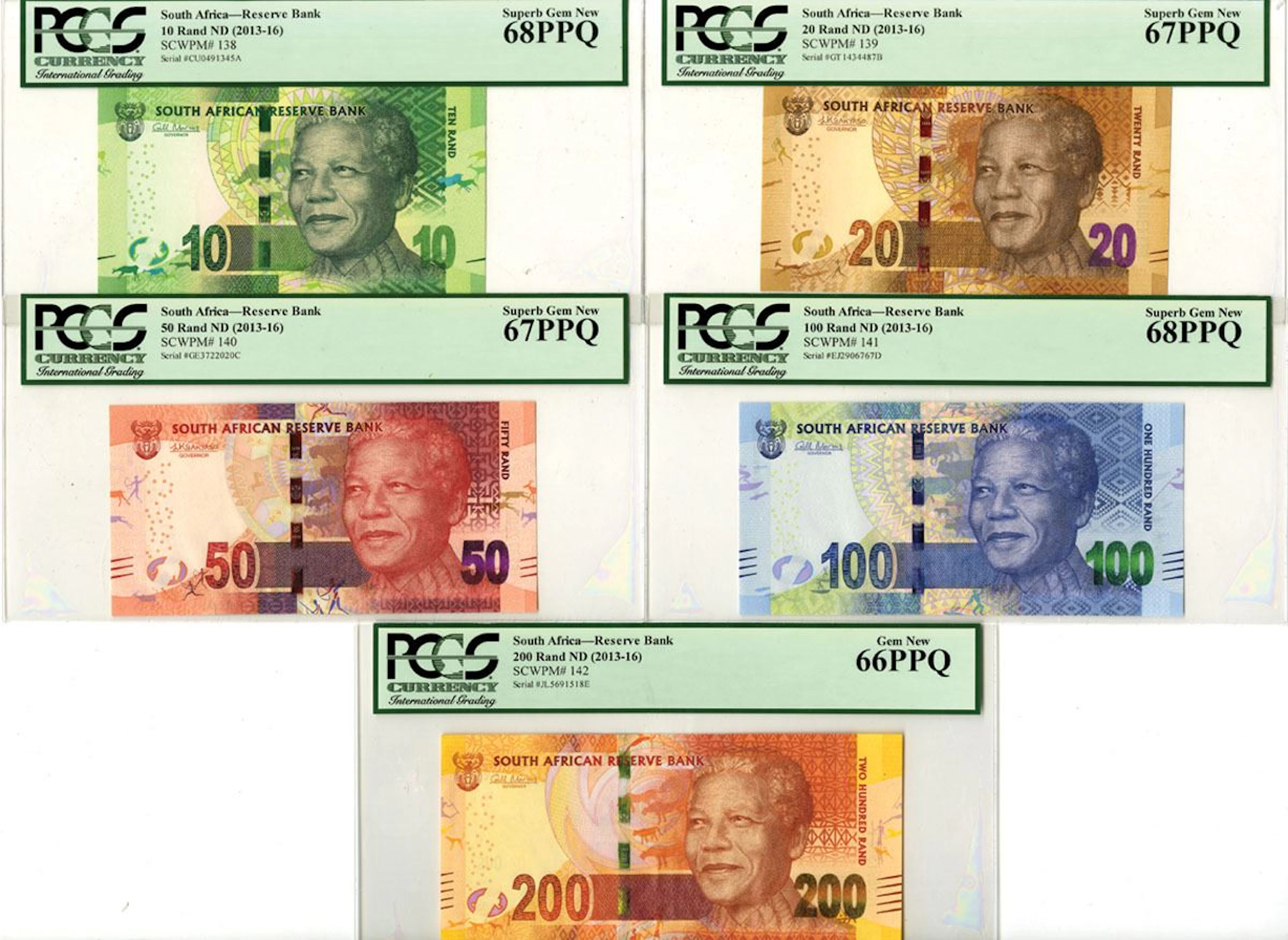 South Africa. South African Reserve Bank, ND (2013 to 2016), Issued