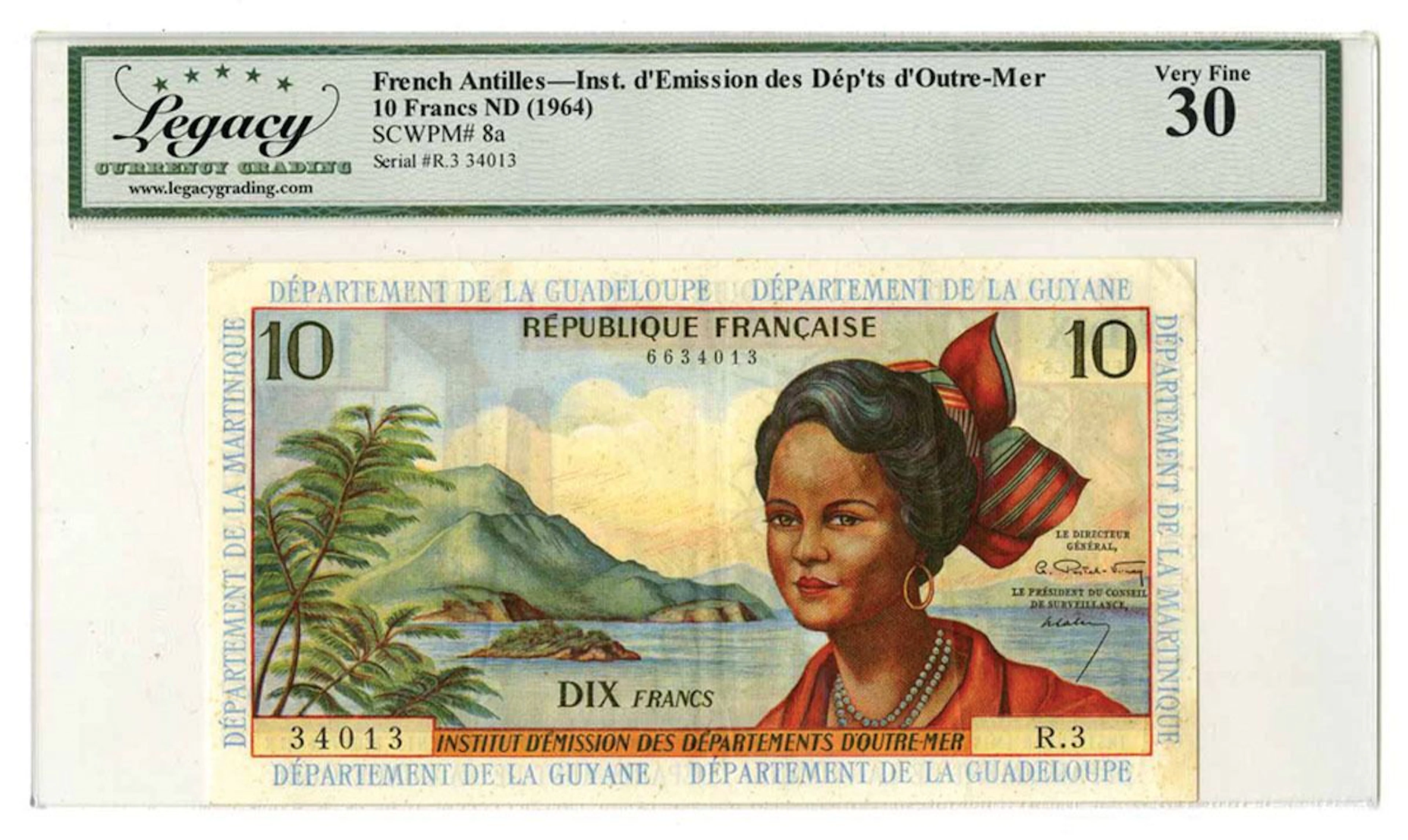 French Antilles. Institut d'Emission des Departements d'Outre-Mer