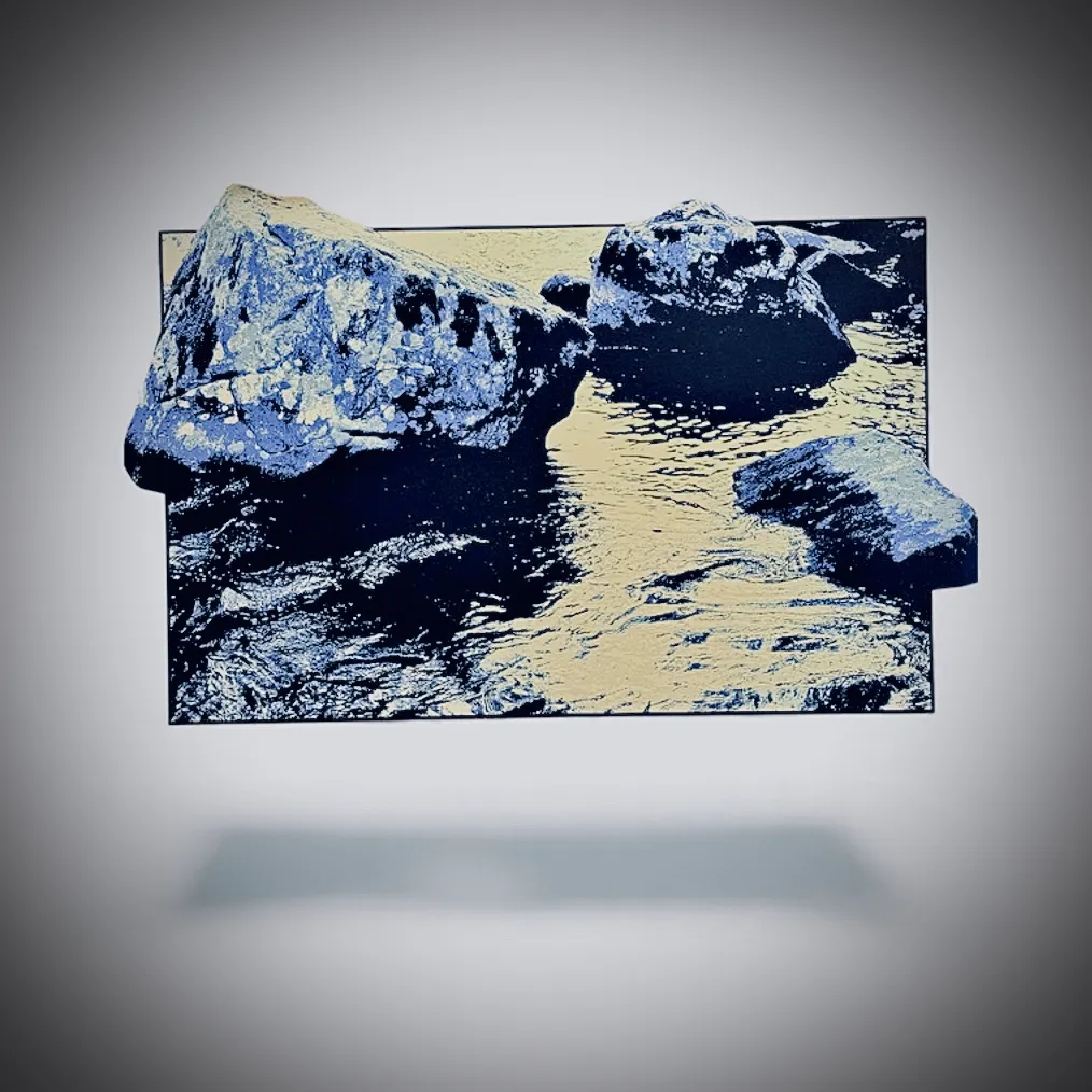 Frank Olsson ”Running water” Fine Art Print