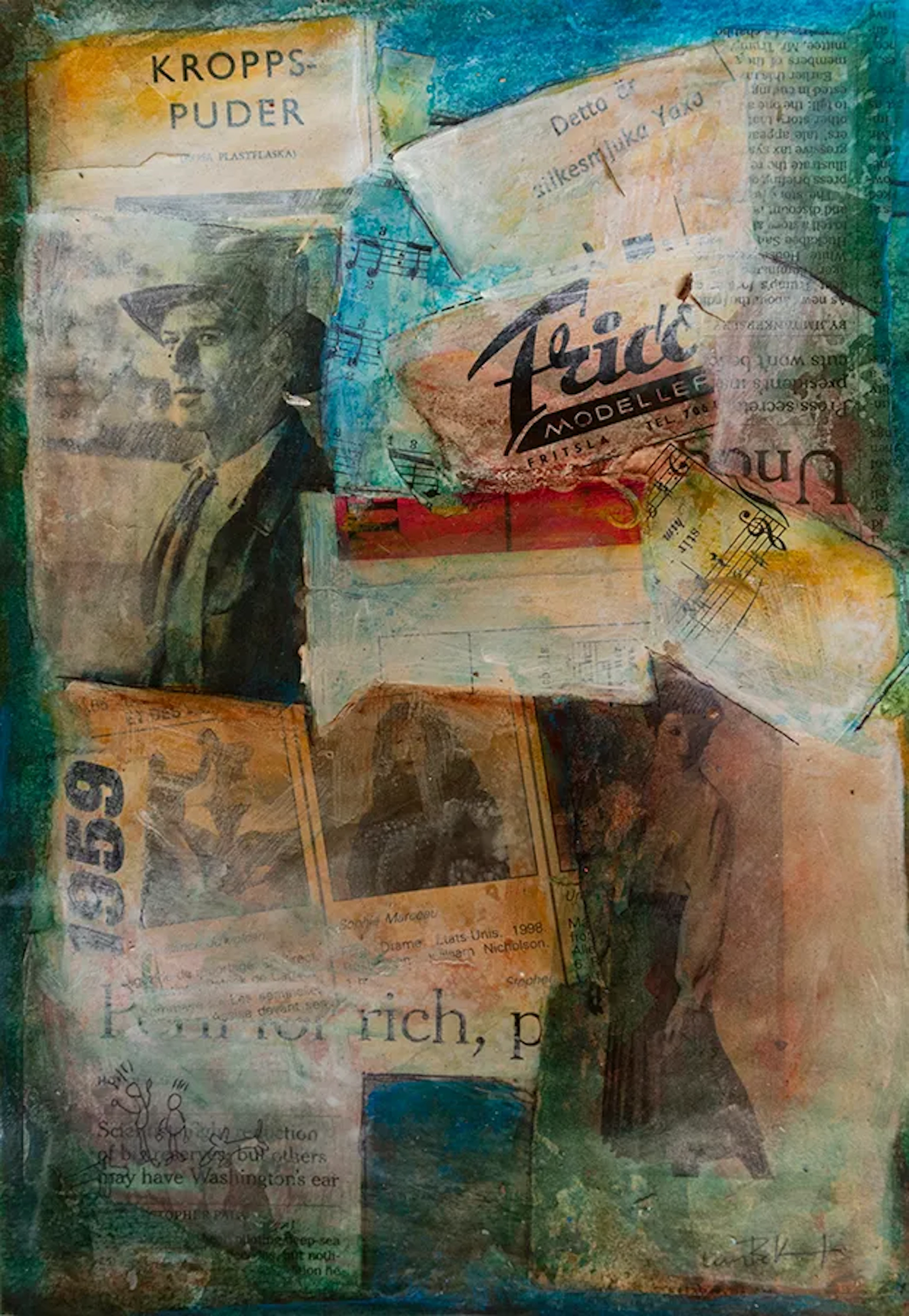 Robert Van Bolderick ” 1959 ”mixed media