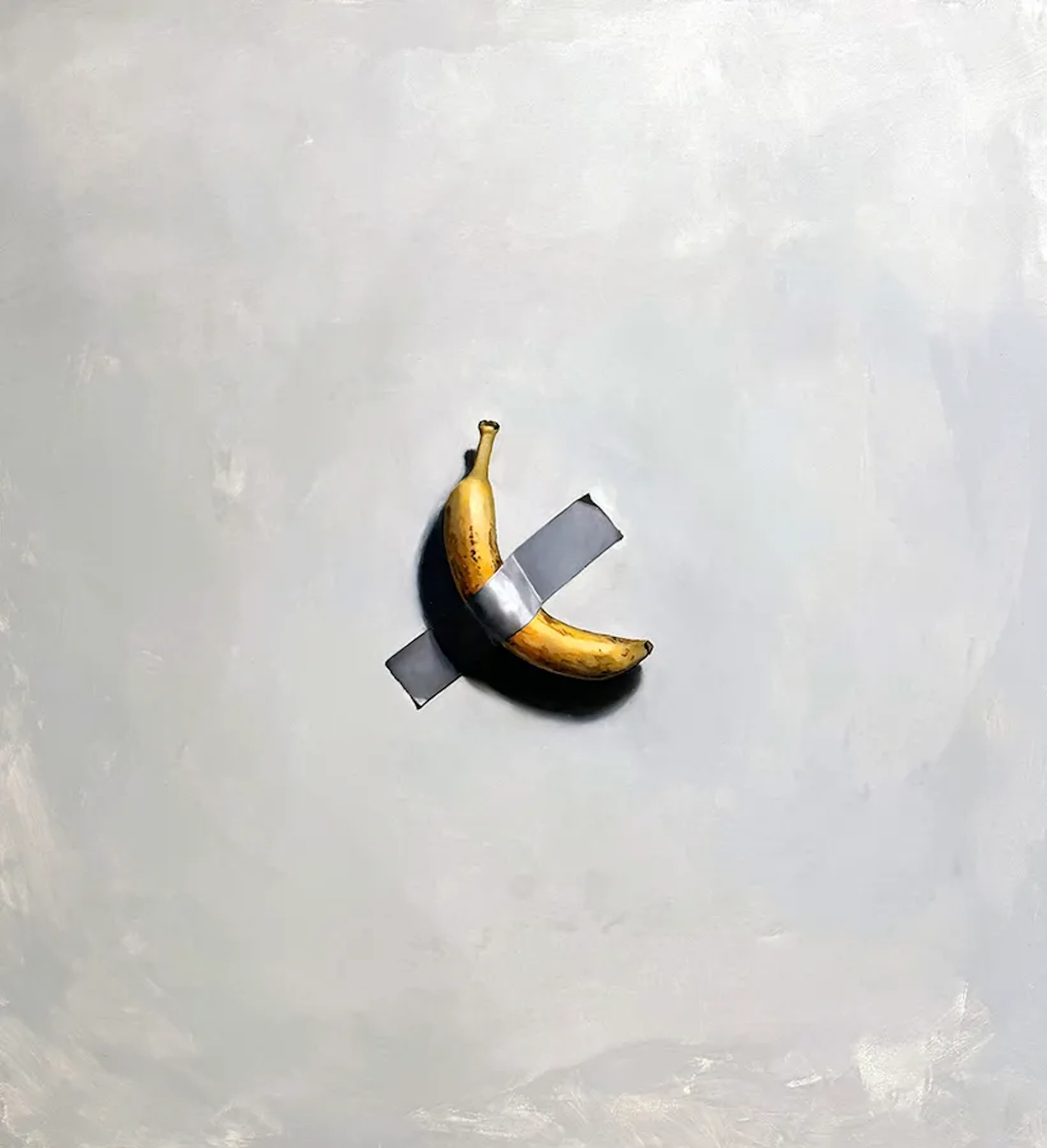 Jon Holm ”The banana episode ” oil on canvas