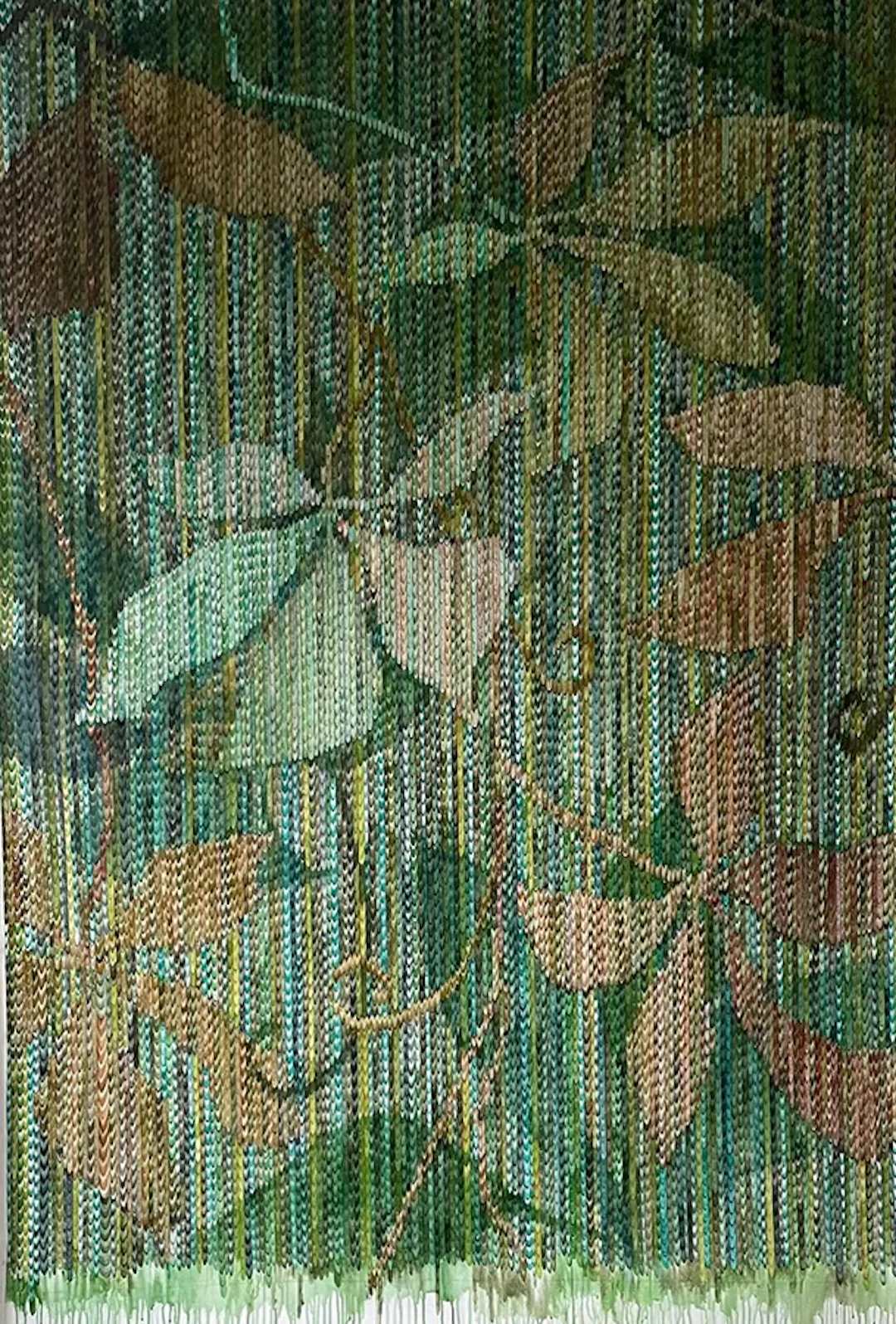 Maria Liffner ”Woodbine” Acrylic on canvas