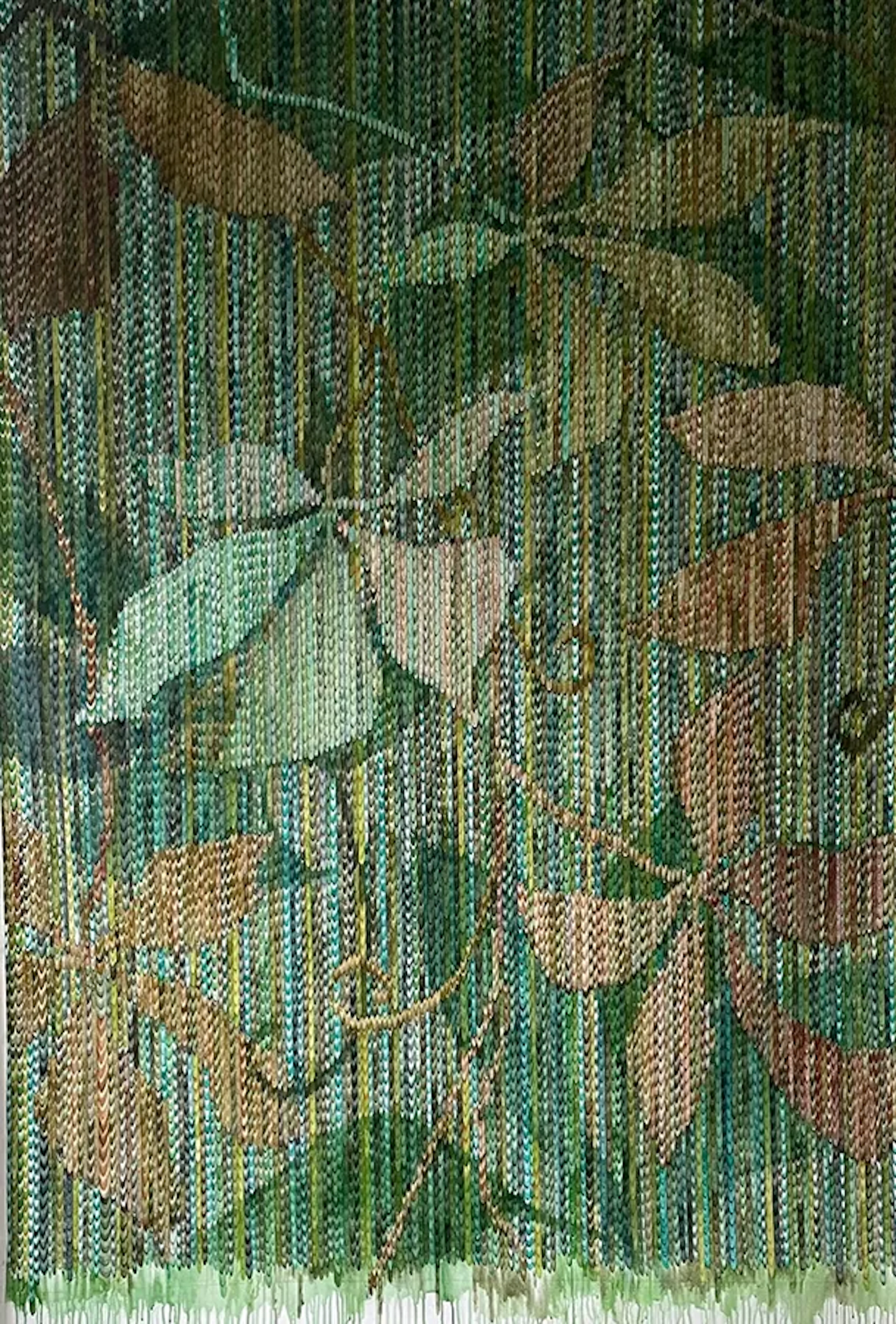 Maria Liffner ”Woodbine” Acrylic on canvas