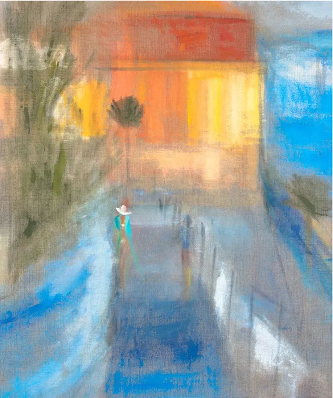 Viktoria Hallenius ”Towards the sea in Turquoise”