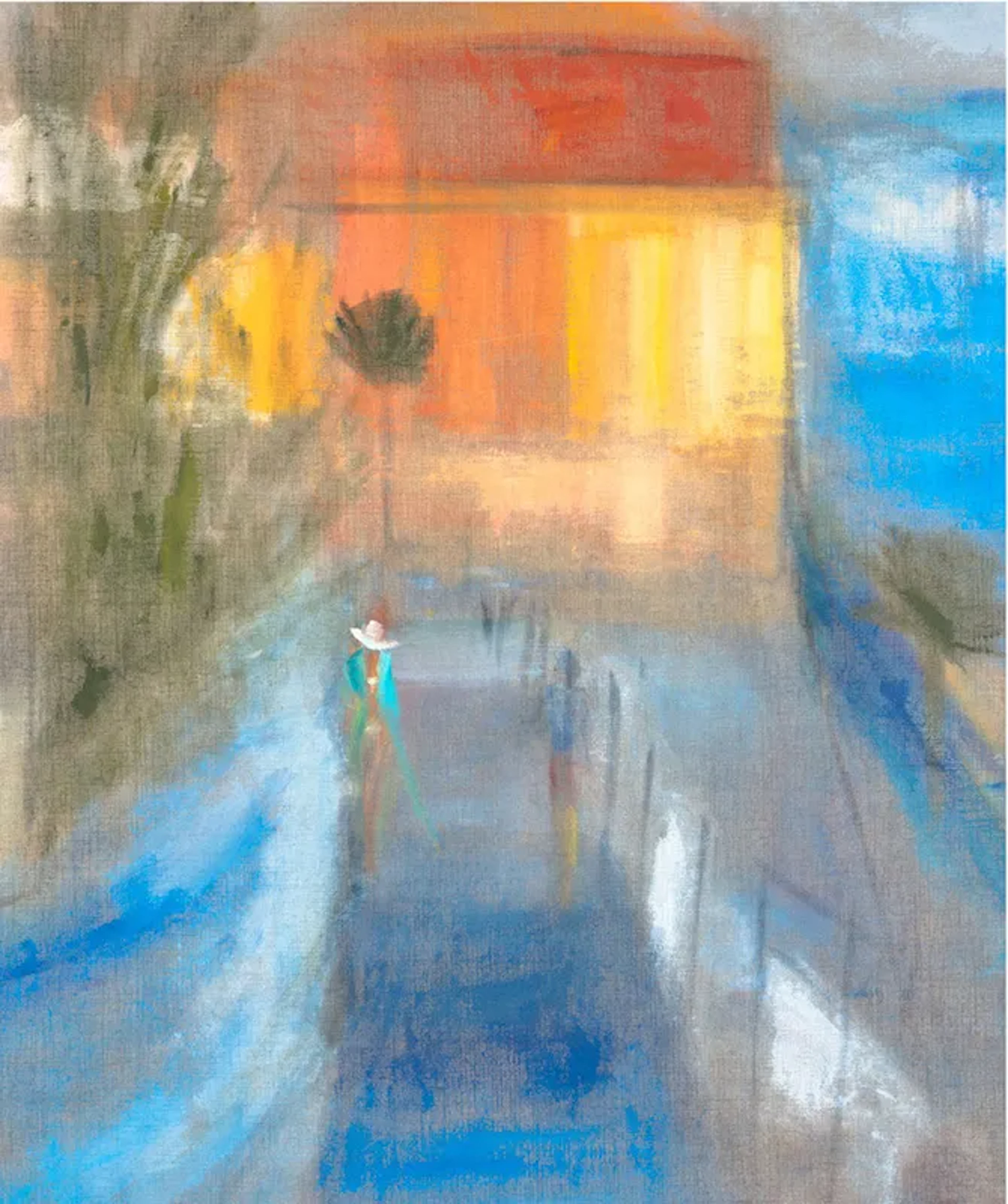 Viktoria Hallenius ”Towards the sea in Turquoise”