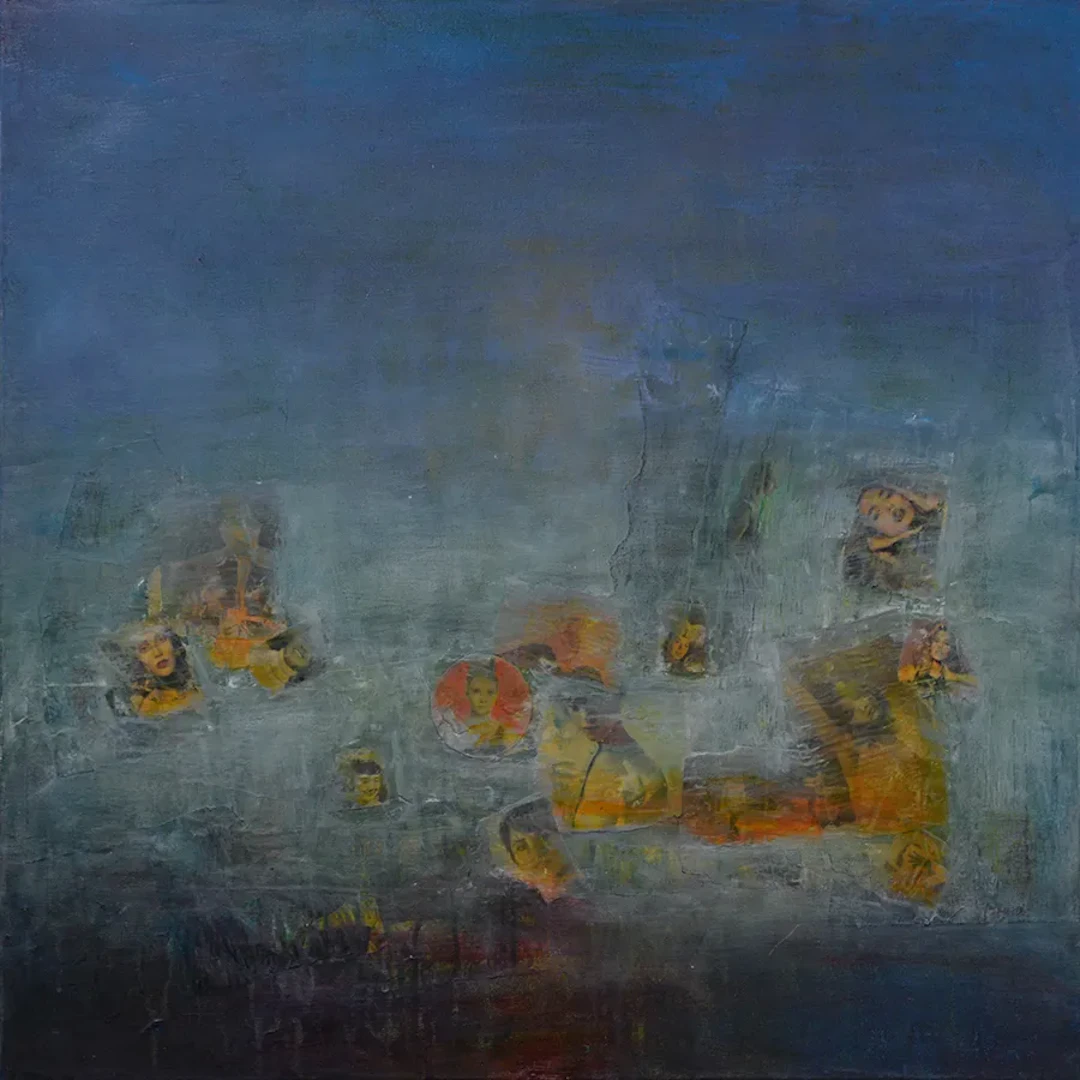 Robert Van Bolderick ”Filmstars VI” mixed media