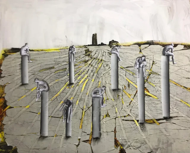 Jussi Meuronen ”Dangerous boredom” Mixed media