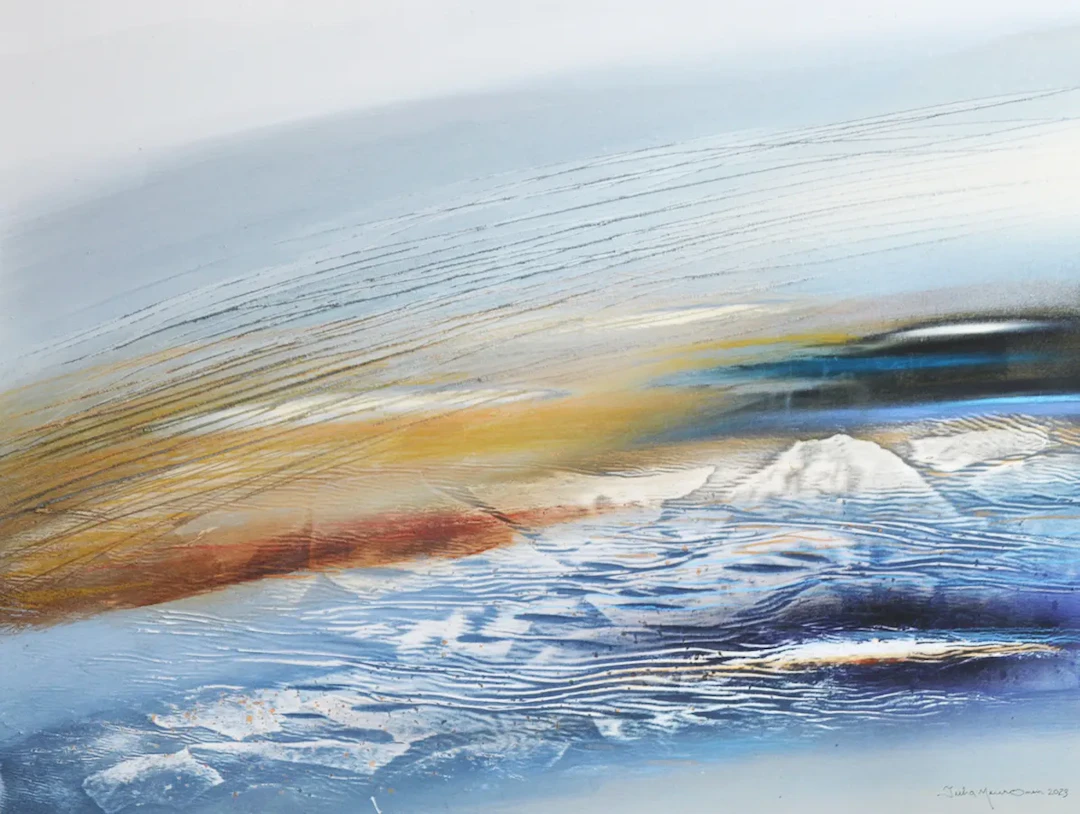 Juha Meuronen ”Hösten kommer” Mixed media