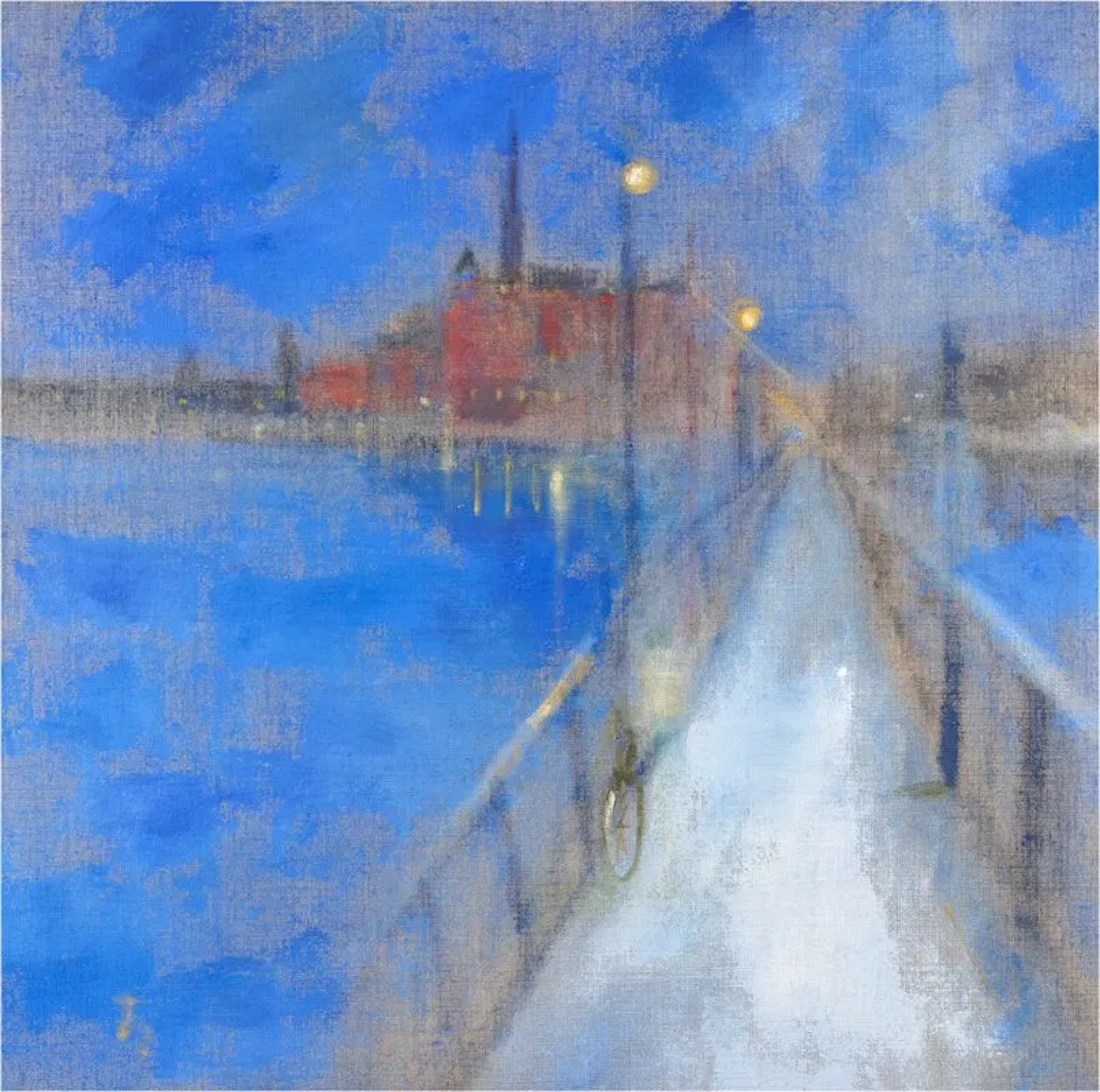 Viktoria Hallenius ”Blue Hour” Gicleéprint