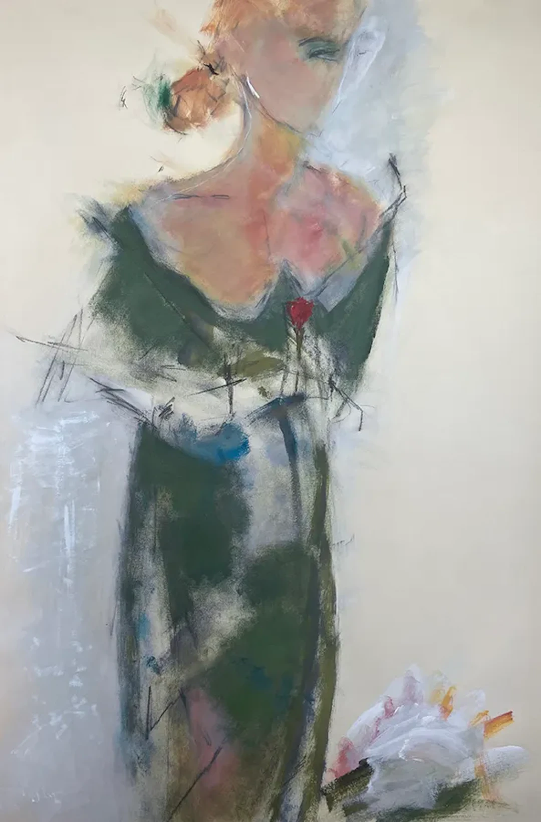 Viktoria Hallenius ”My Angel” mixed media