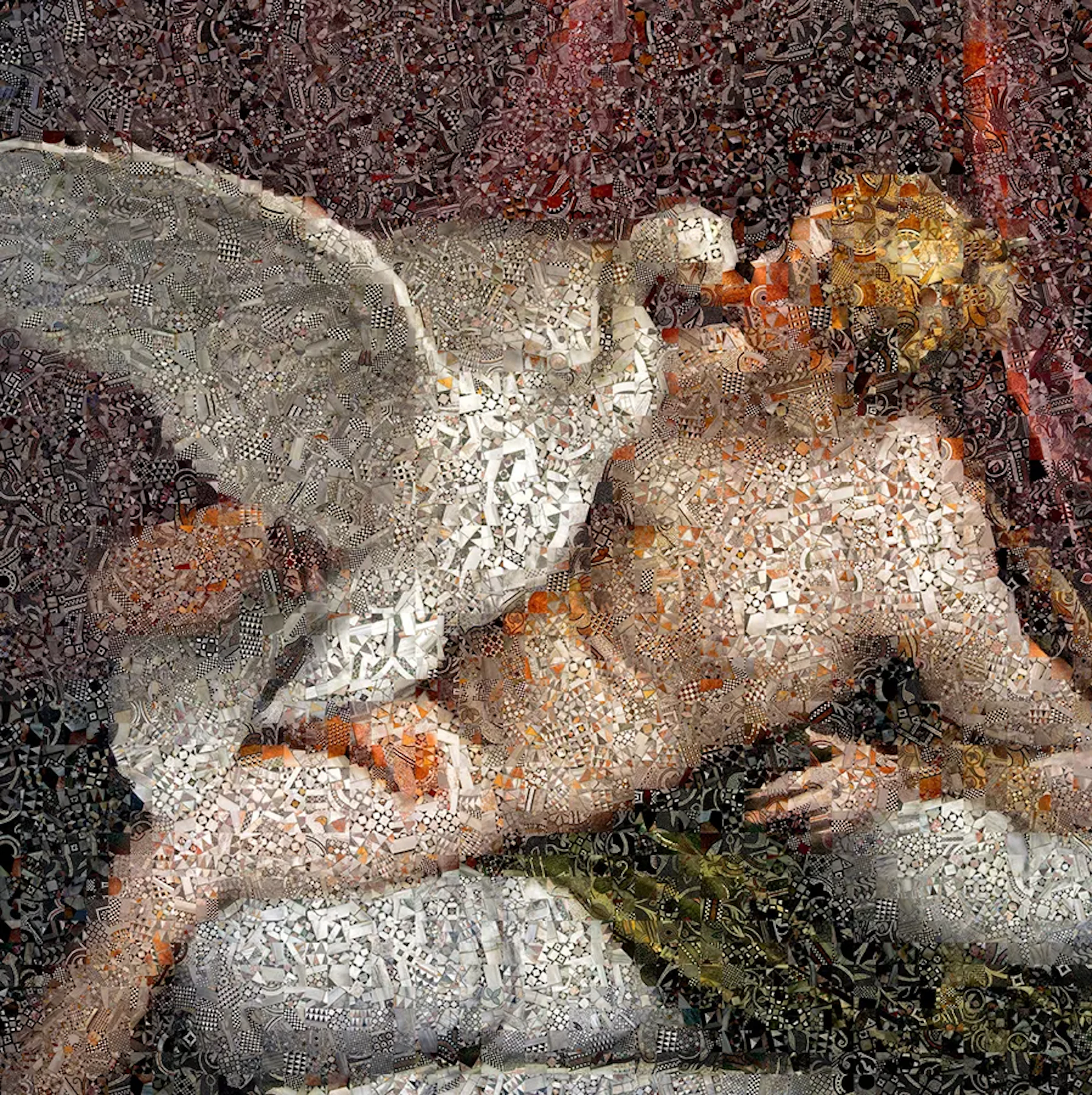 Andrea Morucchio ”Leda e il Cigno ” Digital print