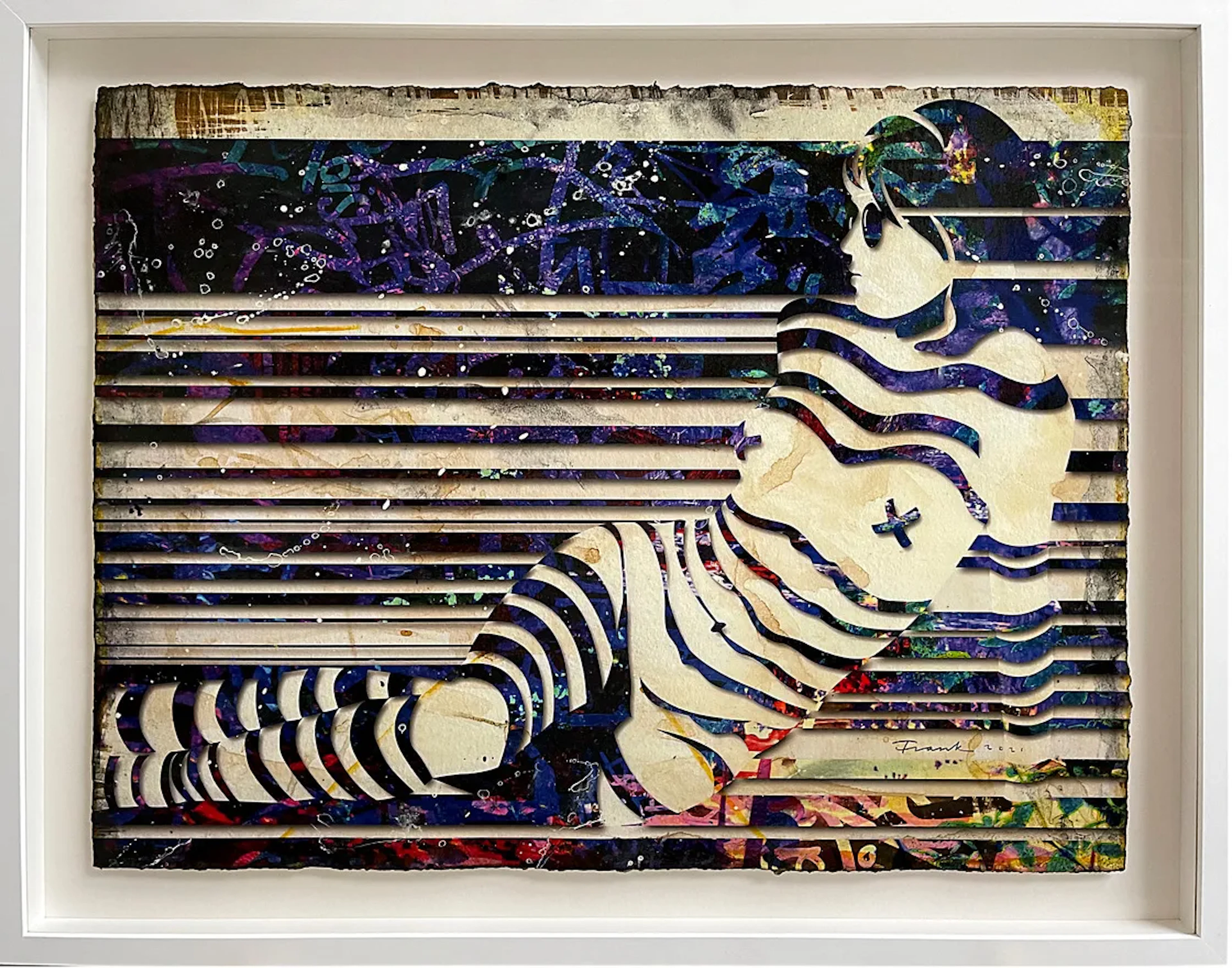 Frank Olsson ”Sun protector” Mixed media