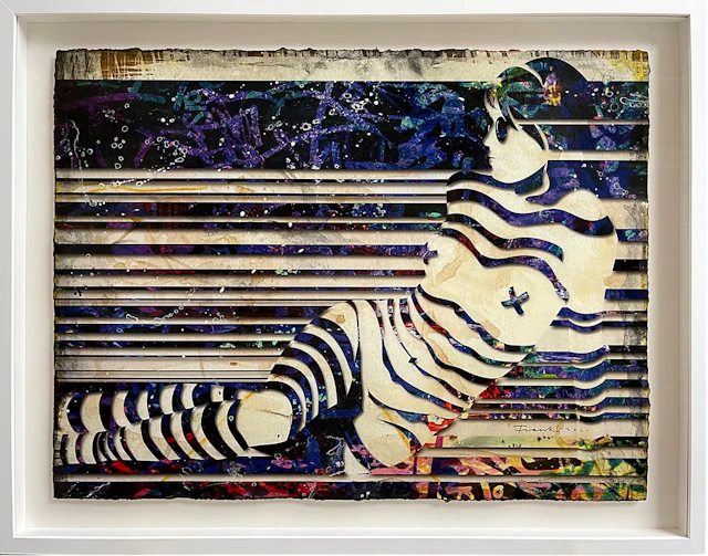 Frank Olsson ”Sun protector” Mixed media