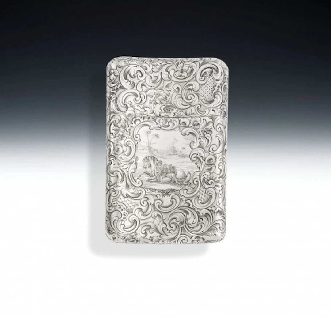 An exceptionally fine Cheroot Case made in London in 1842 by Charles