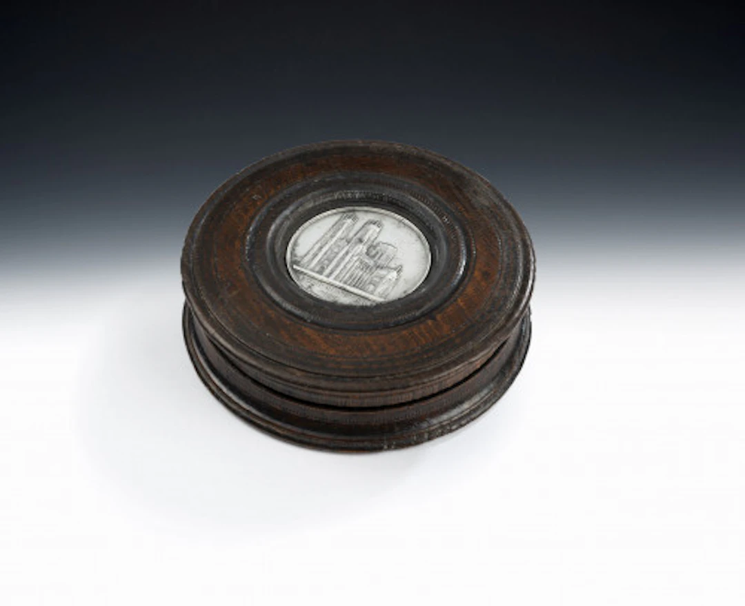 A rare George IV York Minster Commemorative Table Snuff Box. English