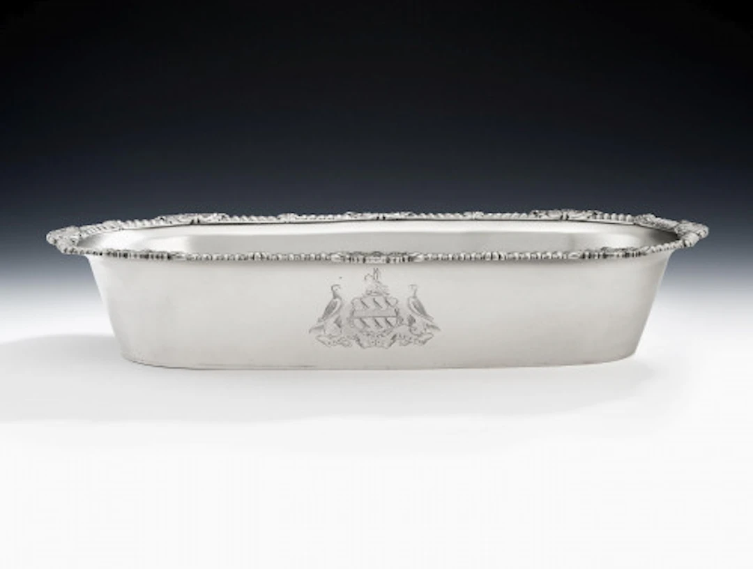 PAUL STORR. FROM THE ONSLOW SERVICE. An important George III Knife