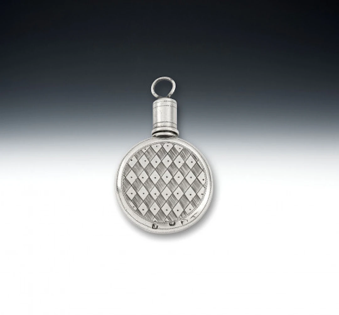 A very fine George III Scent Flask made in Birmingham in 1803 by Thomas