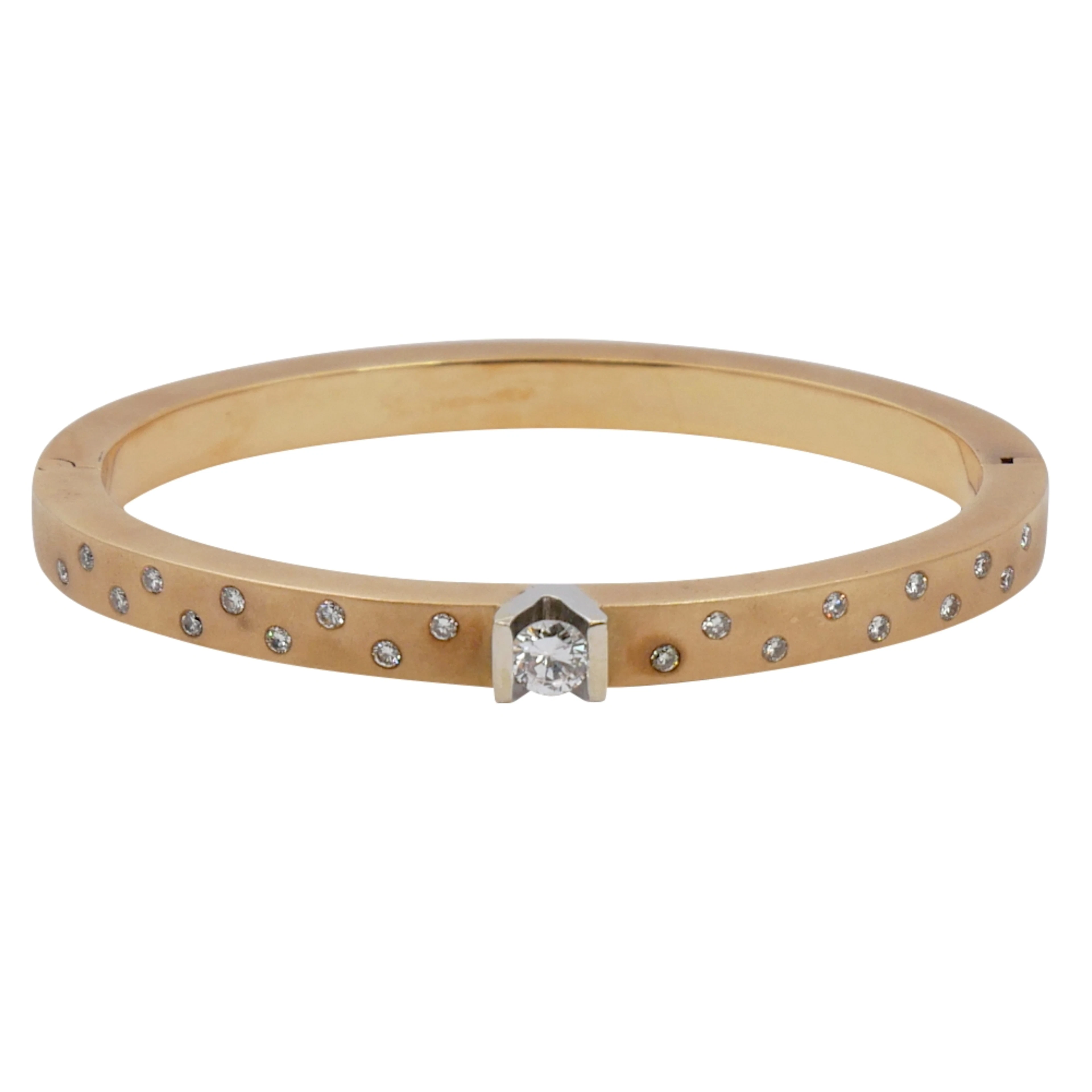 Diamond and Gold Constellation Bracelet