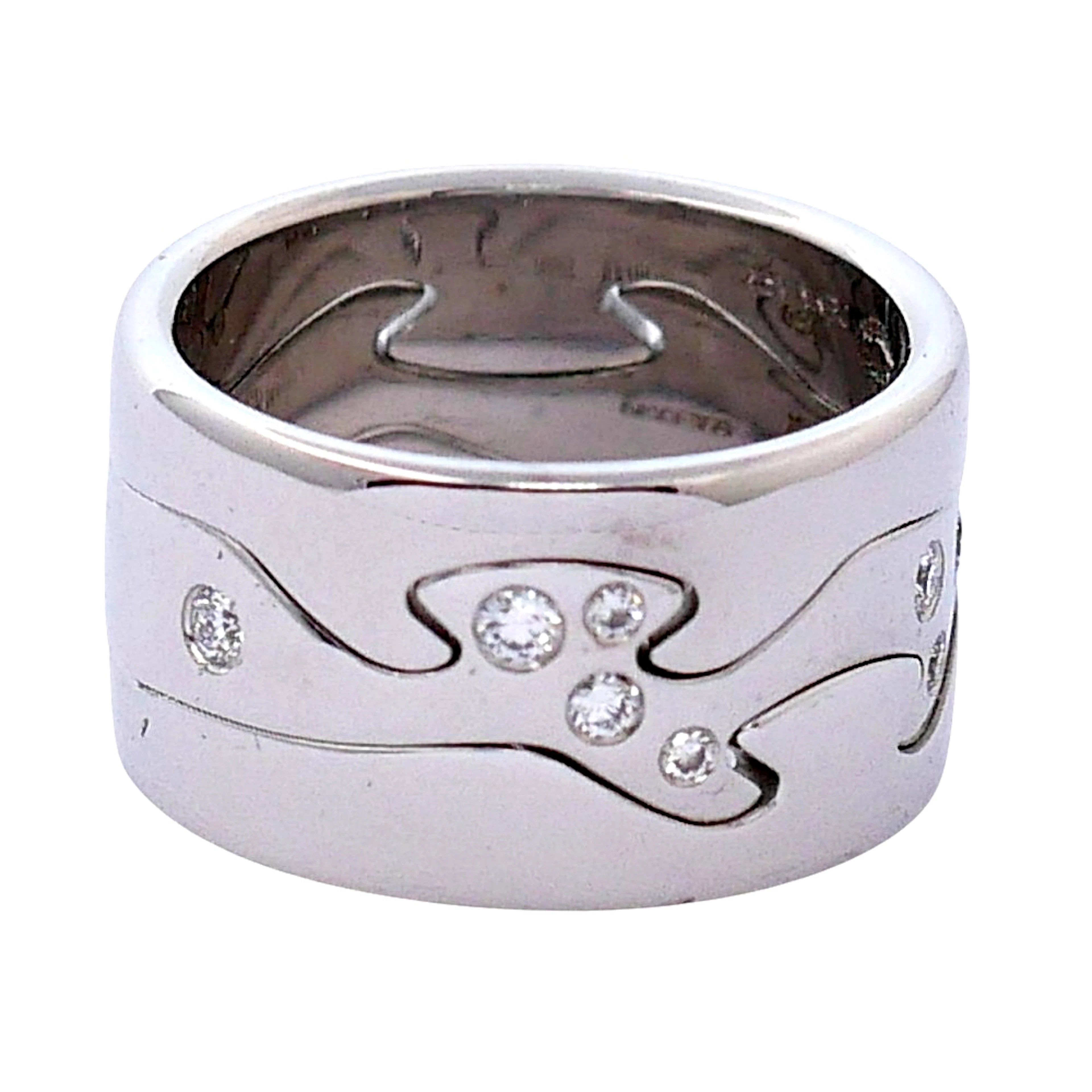 Georg Jensen Fusion Diamond Gold Ring