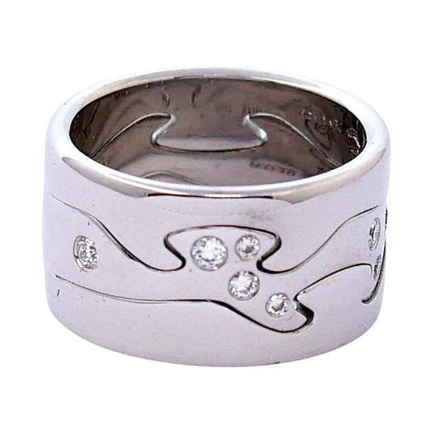 Georg Jensen Fusion Diamond Gold Ring