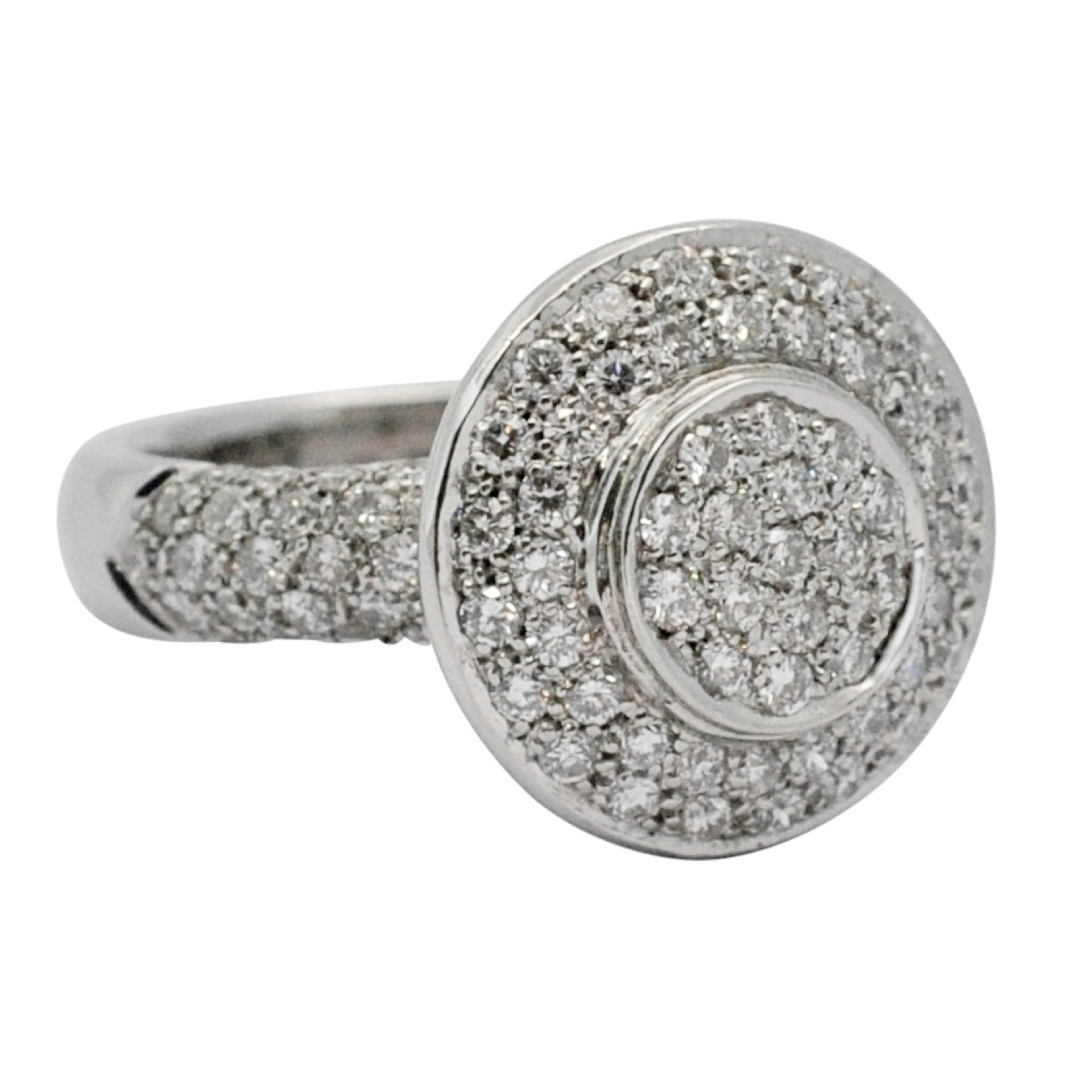 Vintage Diamond Halo Ring