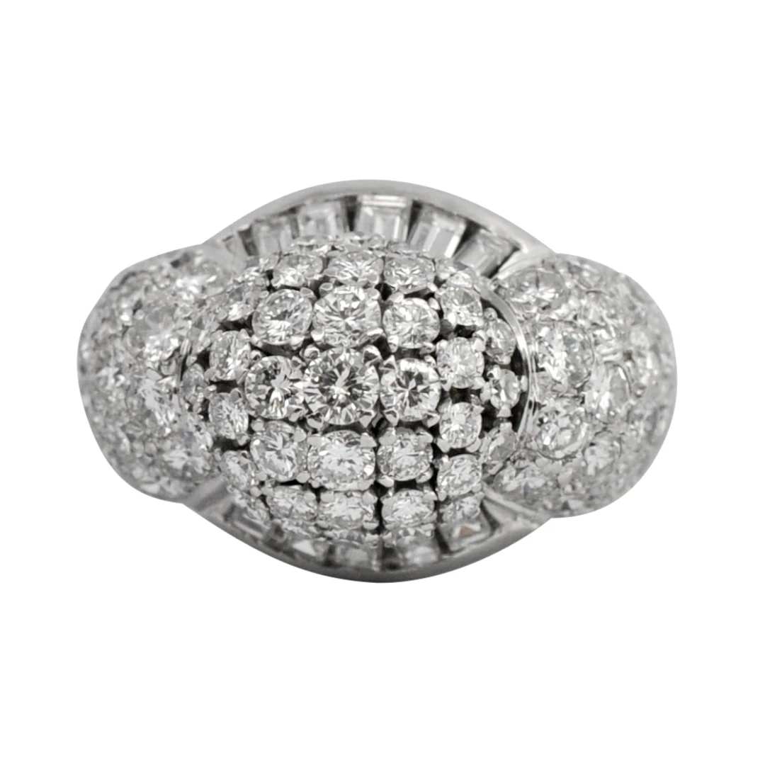 Vintage Diamond Art Deco Style Ring