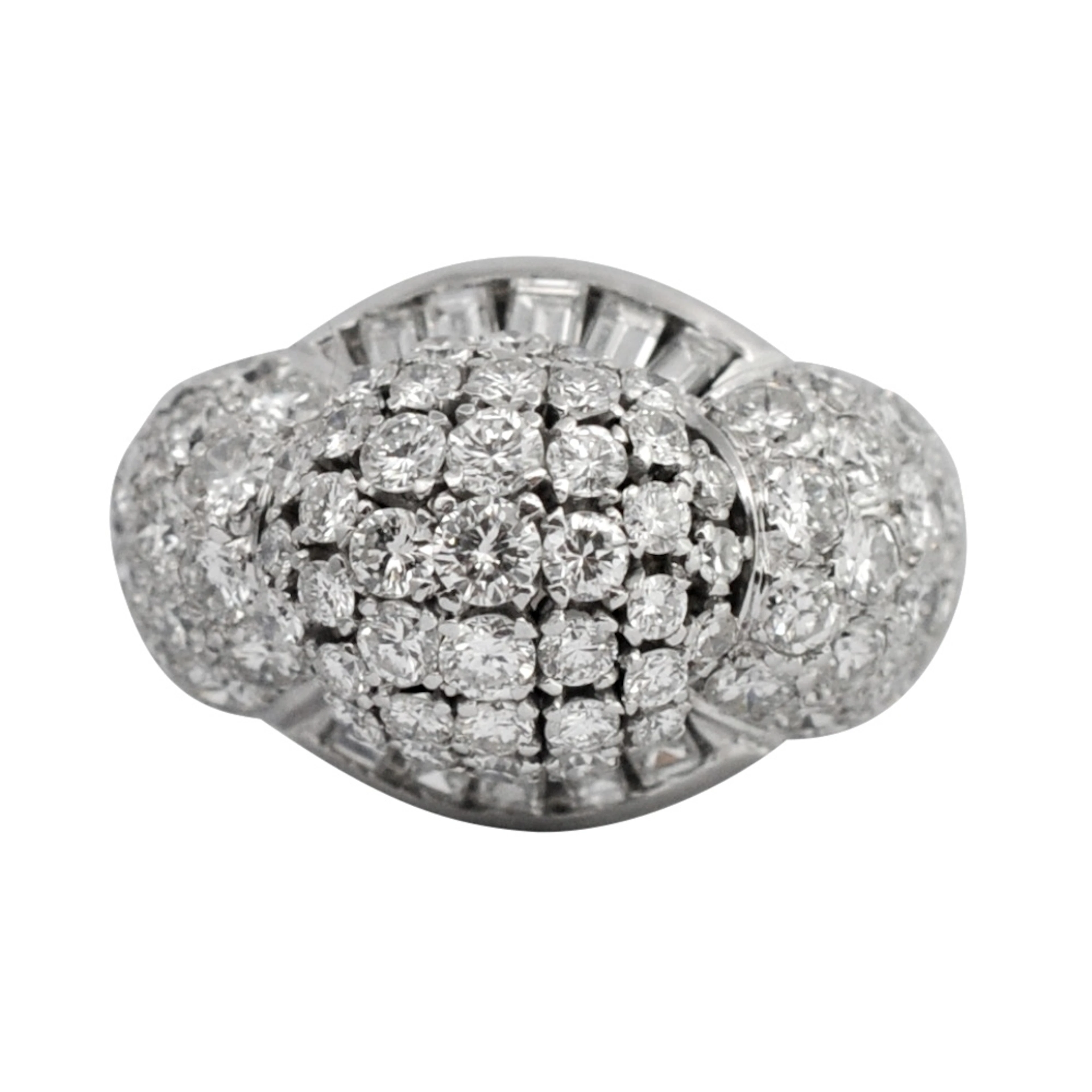 Vintage Diamond Art Deco Style Ring