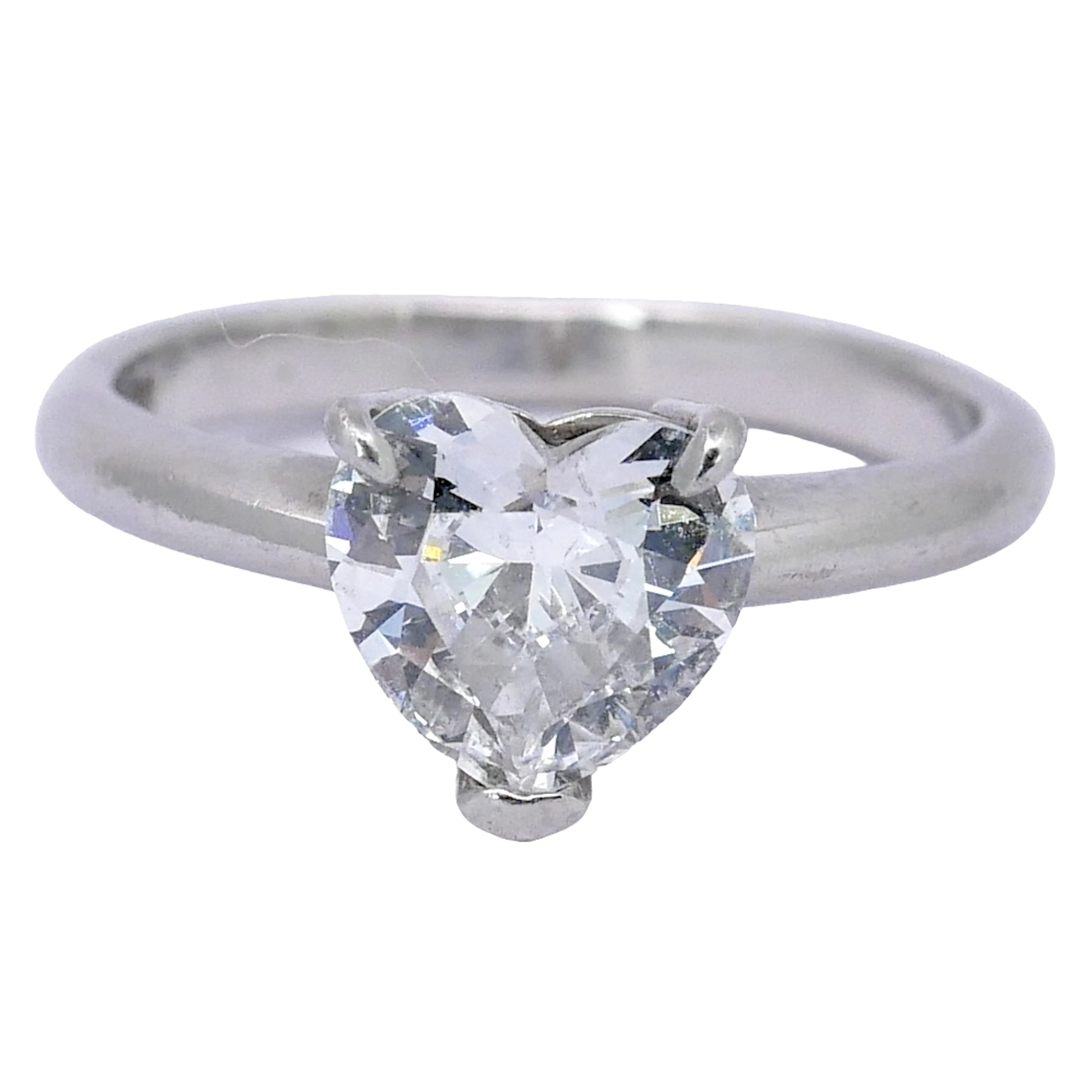 1.51ct Heart Shaped Diamond Solitaire