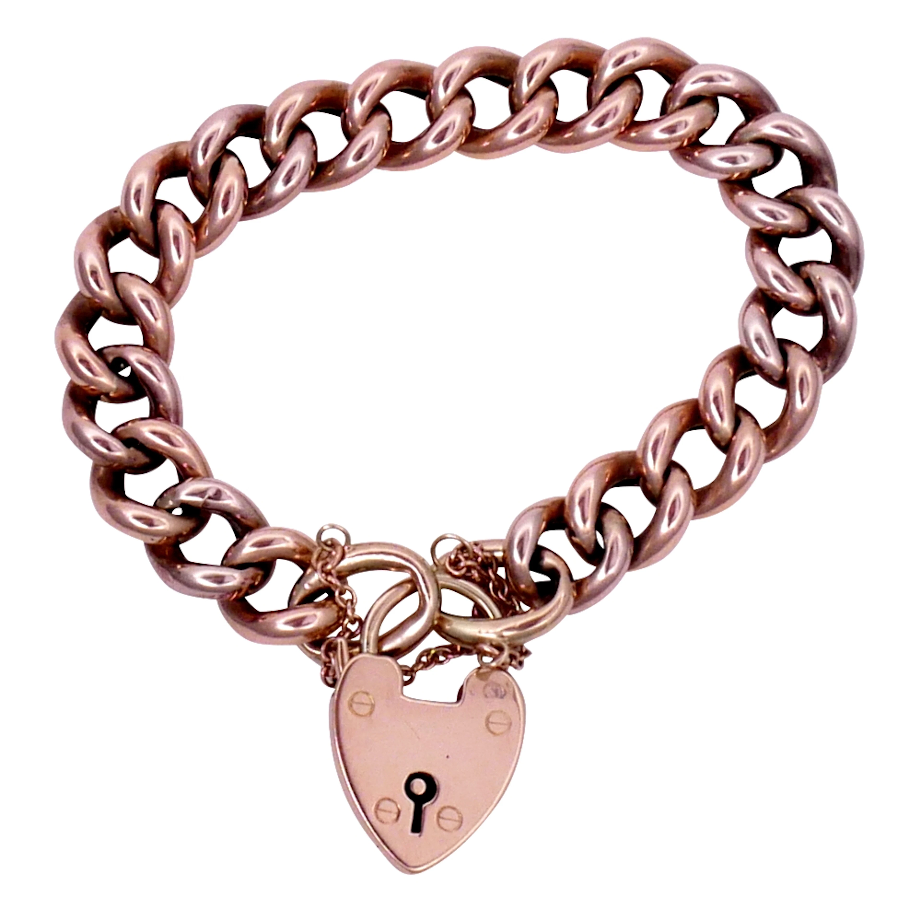 Antique Edwardian 9ct Gold Bracelet