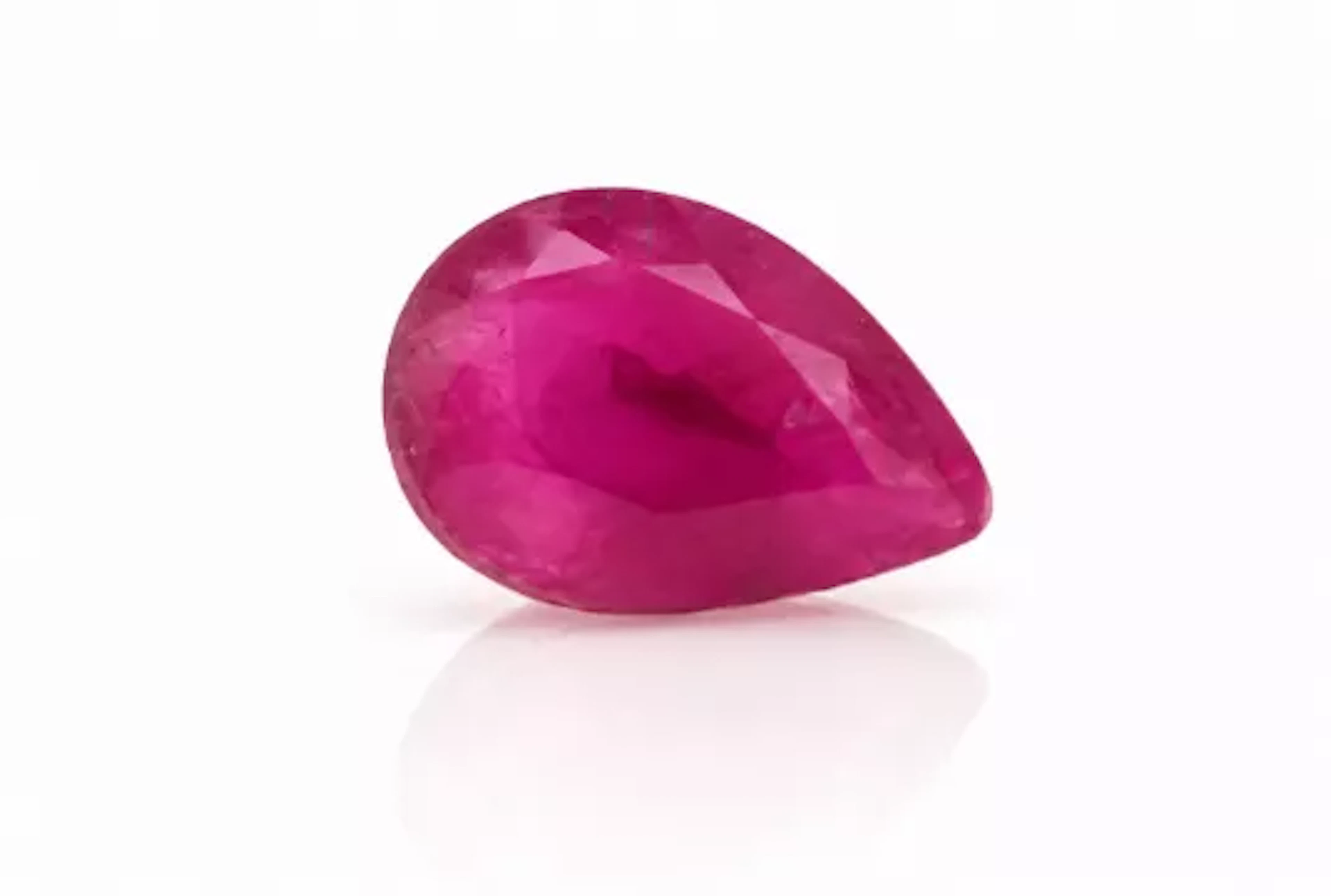 Loose Pear Shape Ruby 1.69 Carats