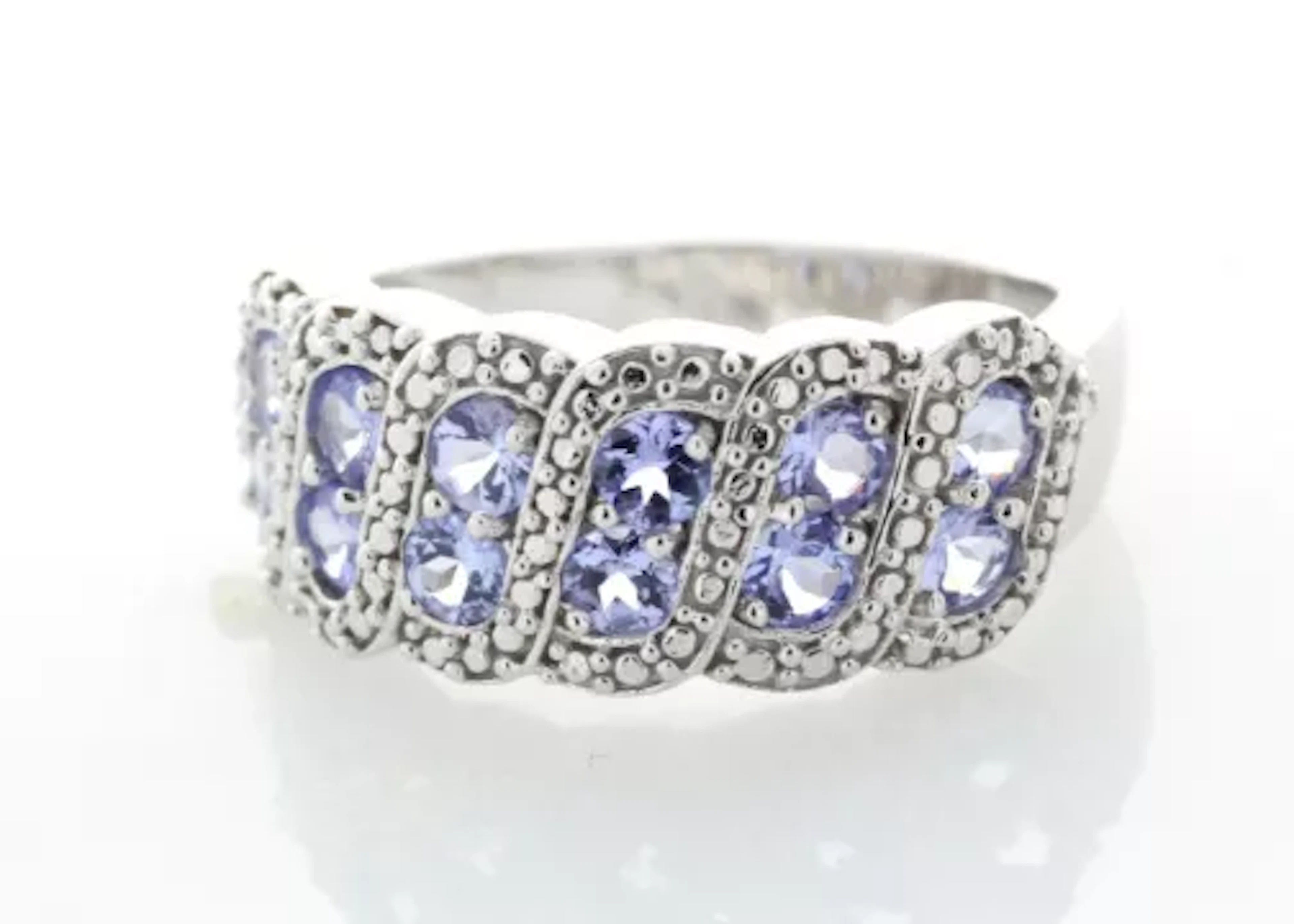 Sterling Silver Tanzanite Ring